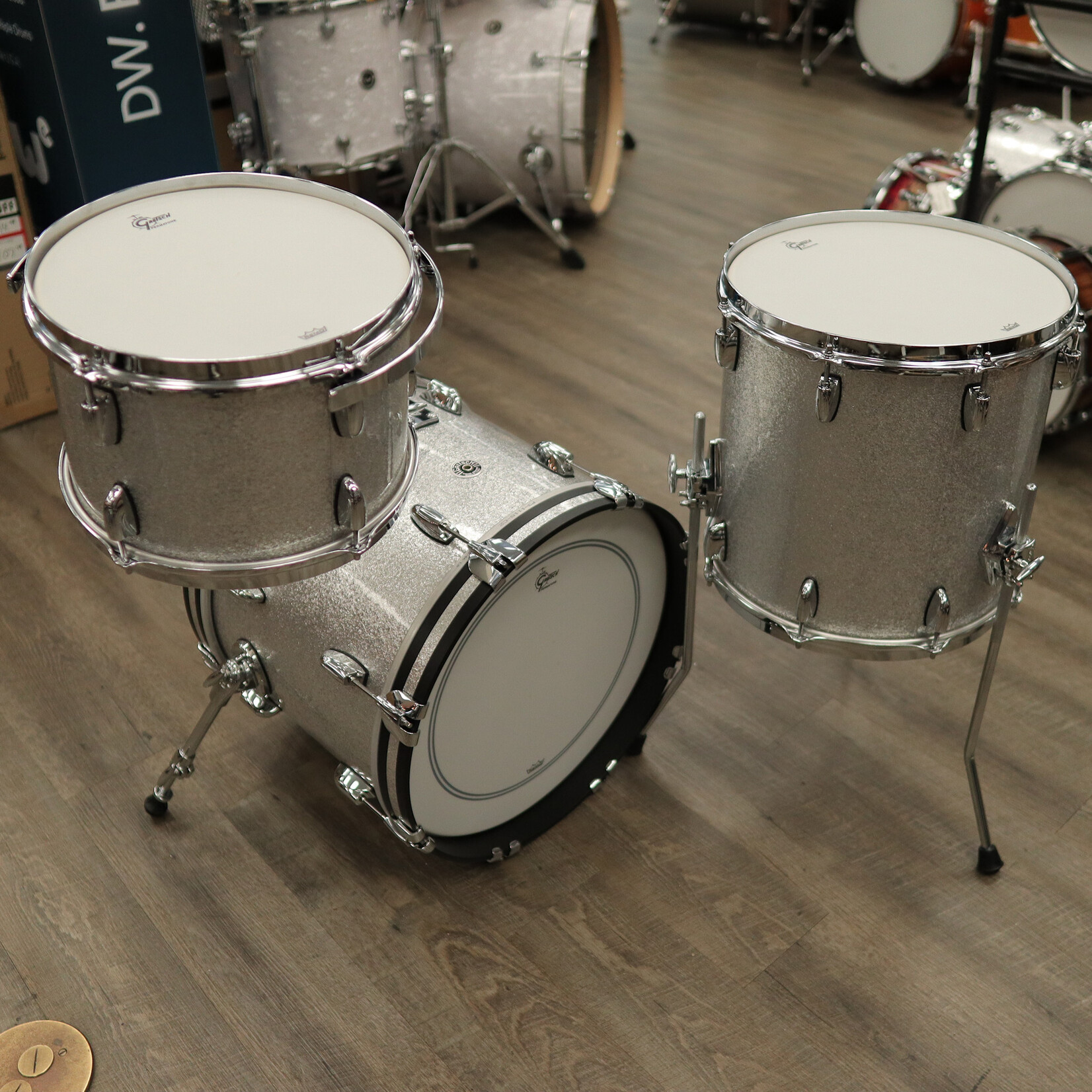 Gretsch Gretsch Brooklyn 3-Piece Shell Pack 18/12/14 (Silver Sparkle)
