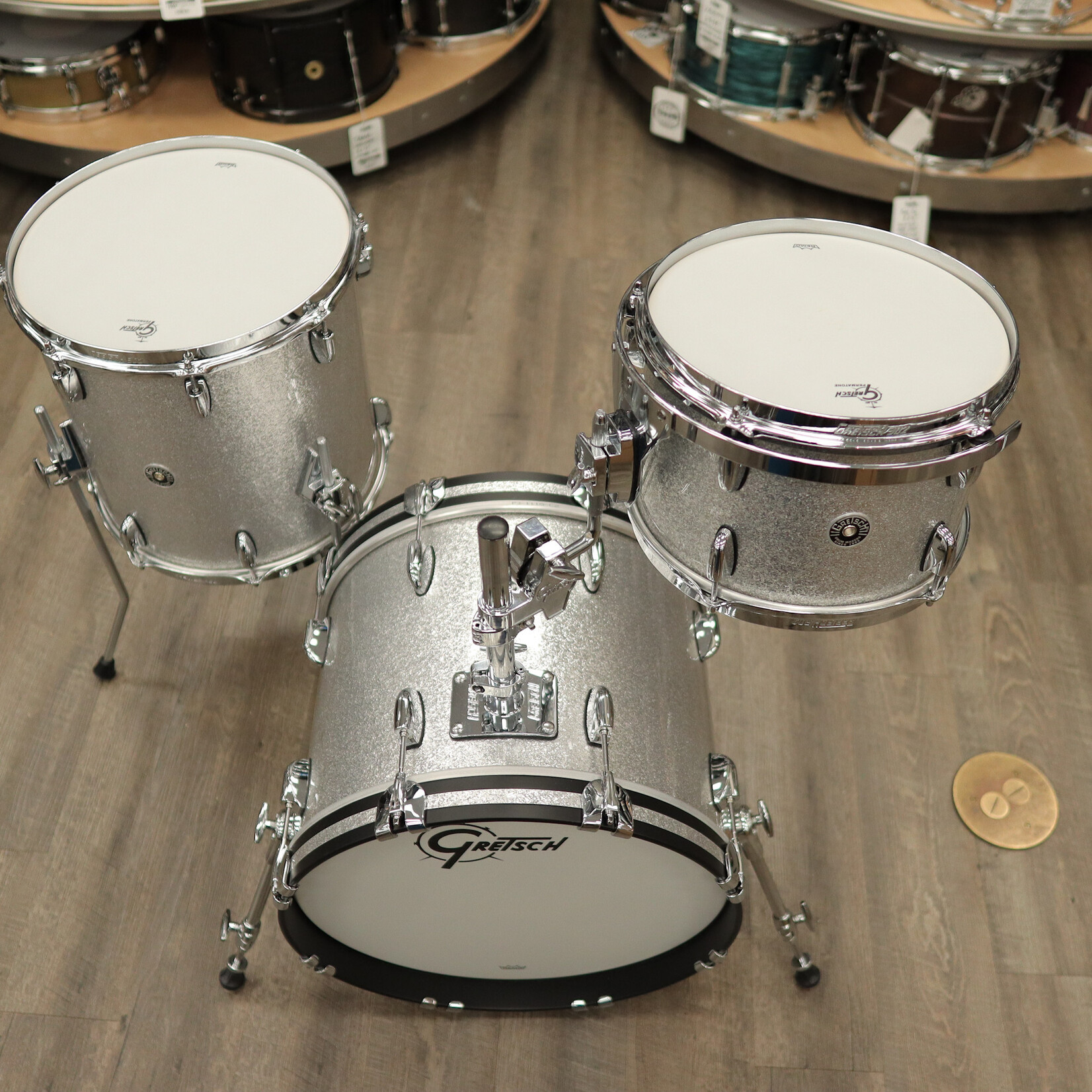 Gretsch Gretsch Brooklyn 3-Piece Shell Pack 18/12/14 (Silver Sparkle)