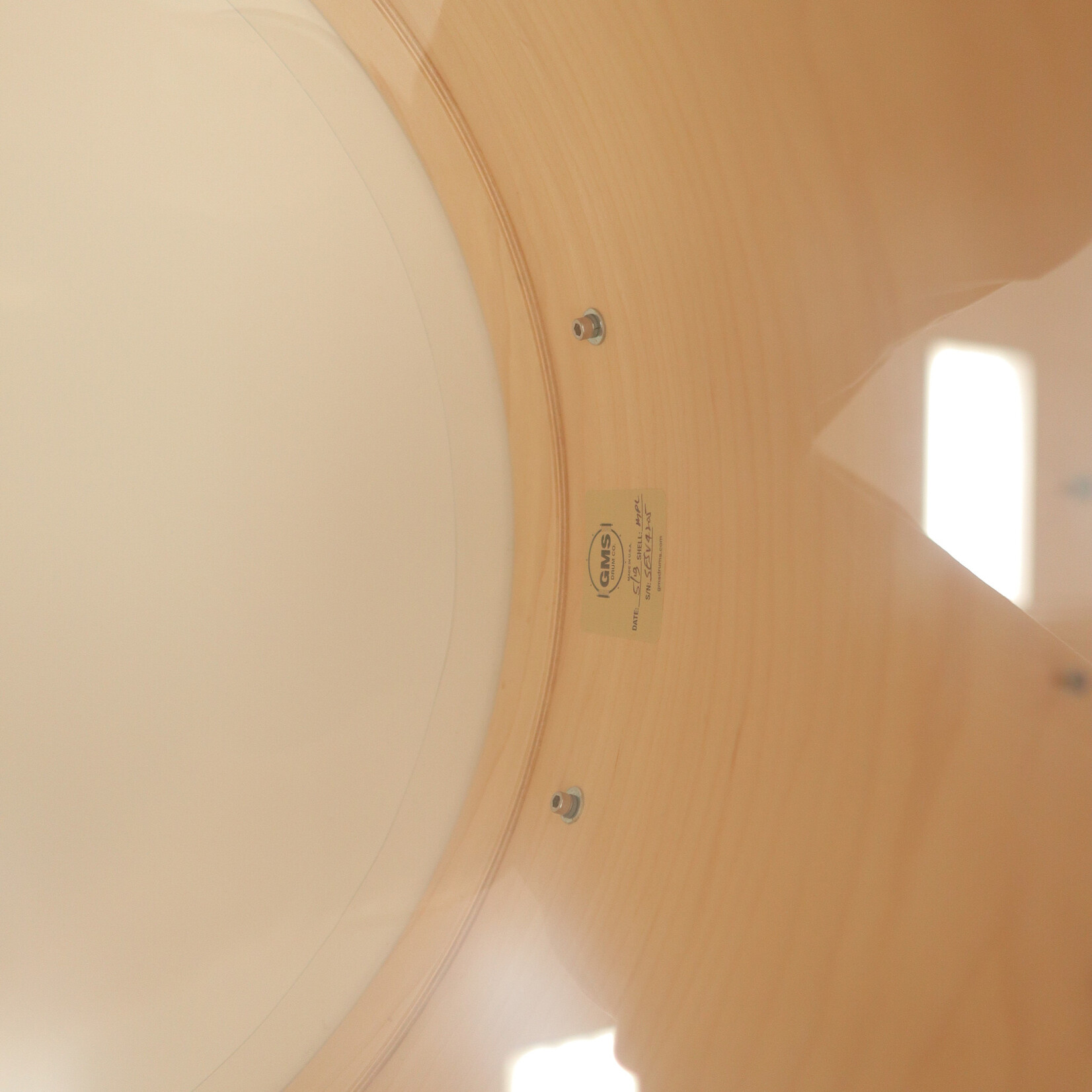 GMS Pre-Owned GMS Super Vintage 3-Piece Shell Pack 12/16/22 (Black/Silver Duco)