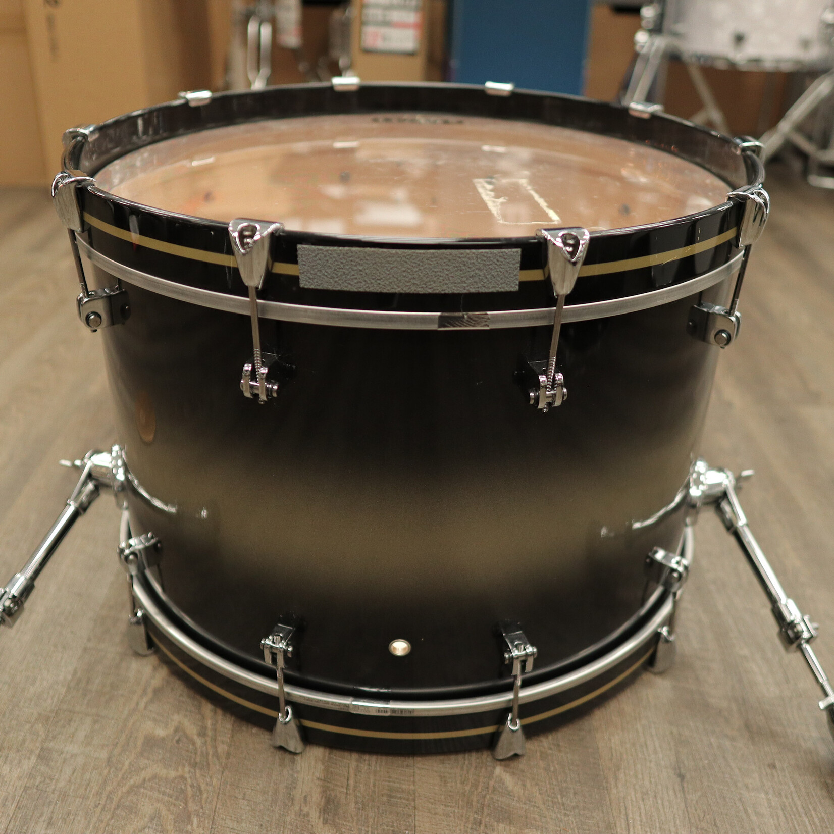 GMS Pre-Owned GMS Super Vintage 3-Piece Shell Pack 12/16/22 (Black/Silver Duco)