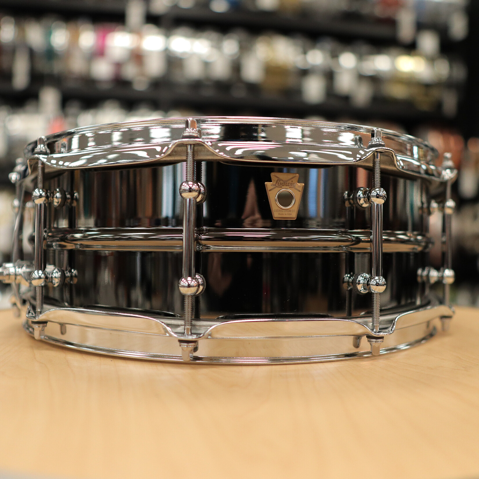 Ludwig Ludwig 5x14" Black Beauty Snare Drum with Tube Lugs (B-Stock) LB416TB
