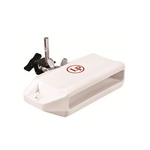 LP LP Jam Block with Bracket, Medium Pitch, White LP1207-WH