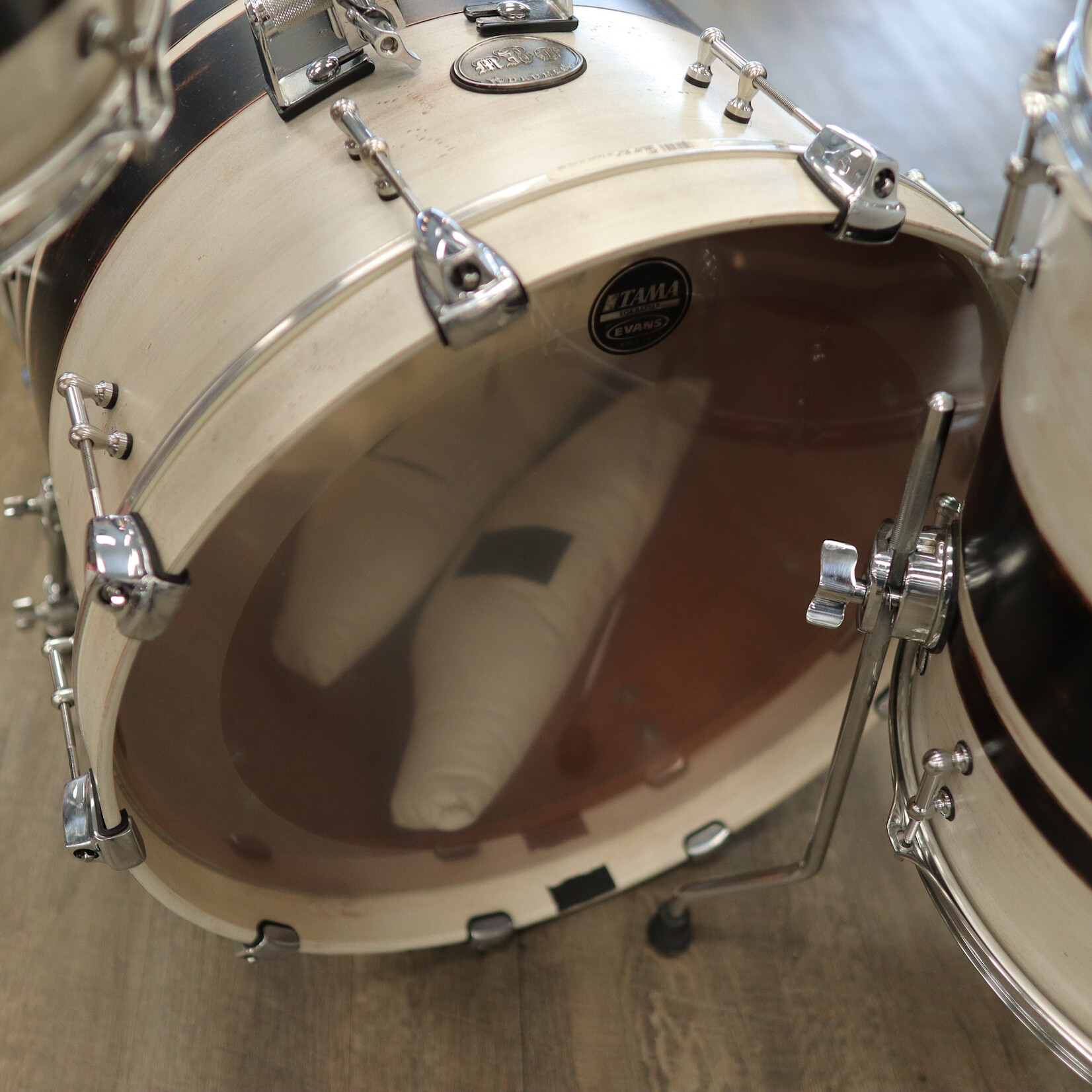 MBW Custom Drums Pre-Owned MBW Custom Drums 3-Piece Maple Shell Pack 12,16,22