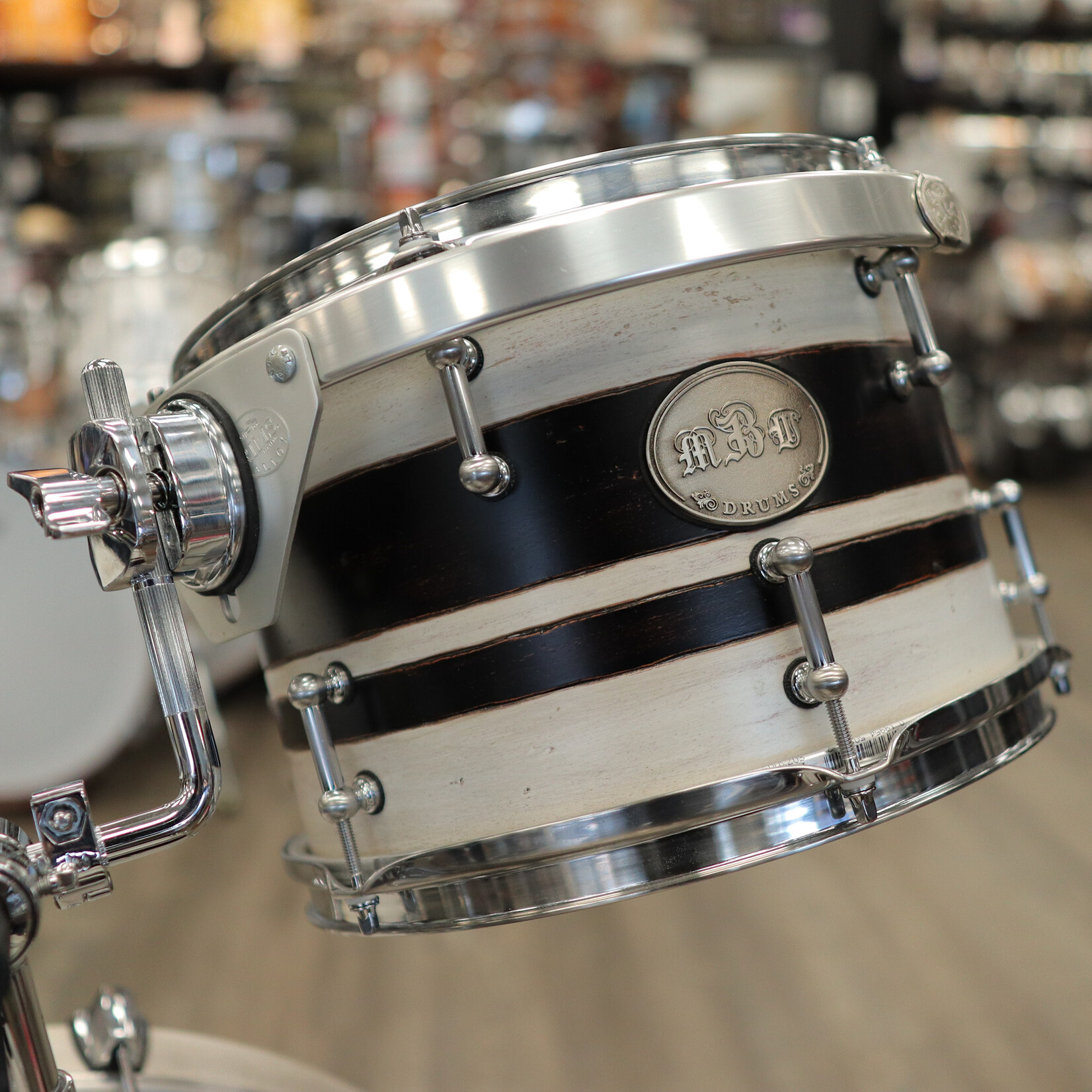 MBW Custom Drums Pre-Owned MBW Custom Drums 3-Piece Maple Shell Pack 12,16,22