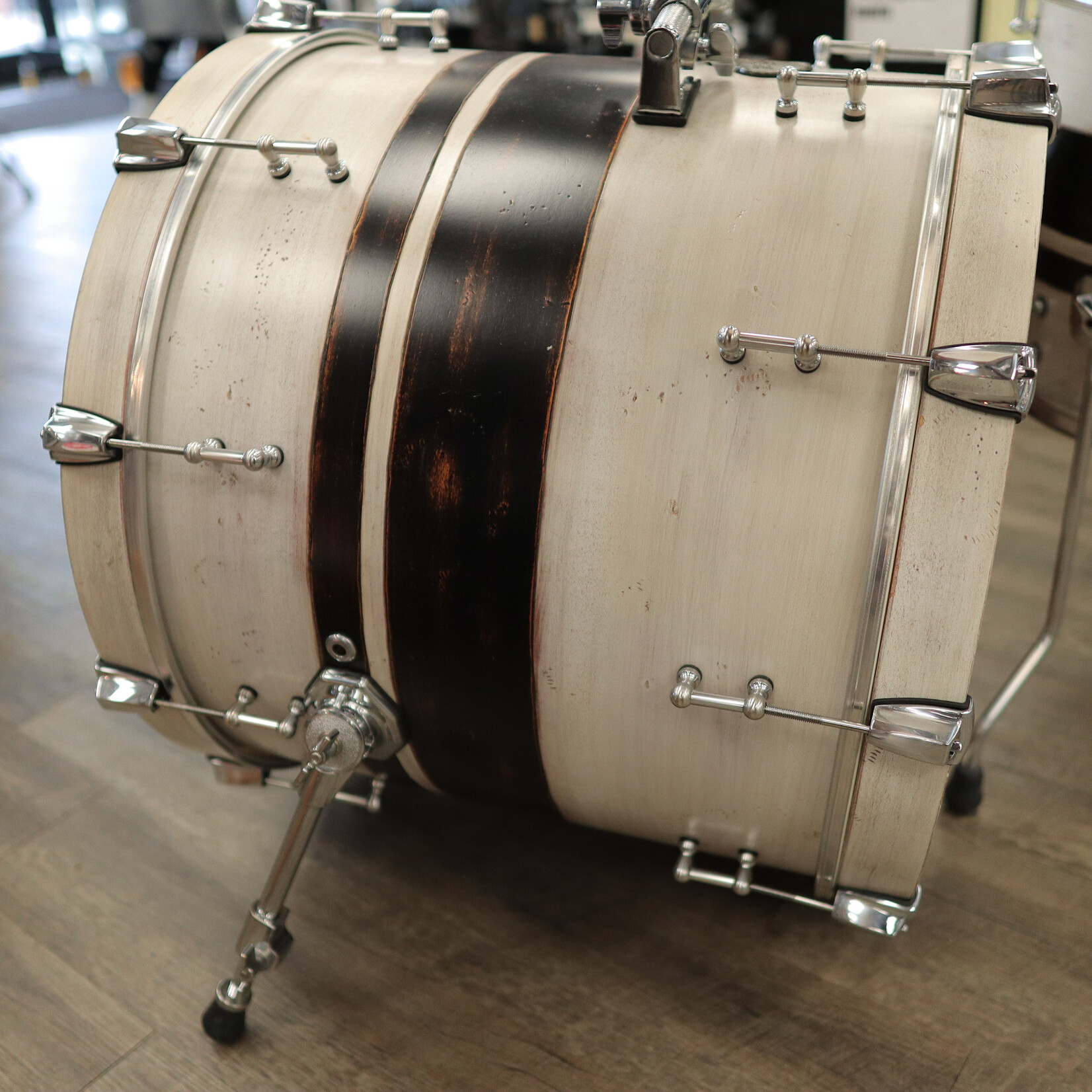 MBW Custom Drums Pre-Owned MBW Custom Drums 3-Piece Maple Shell Pack 12,16,22