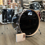 DW DW Collector's Pure Maple Standard 3-pc Shell Pack 13/16/24 (Black Velvet)