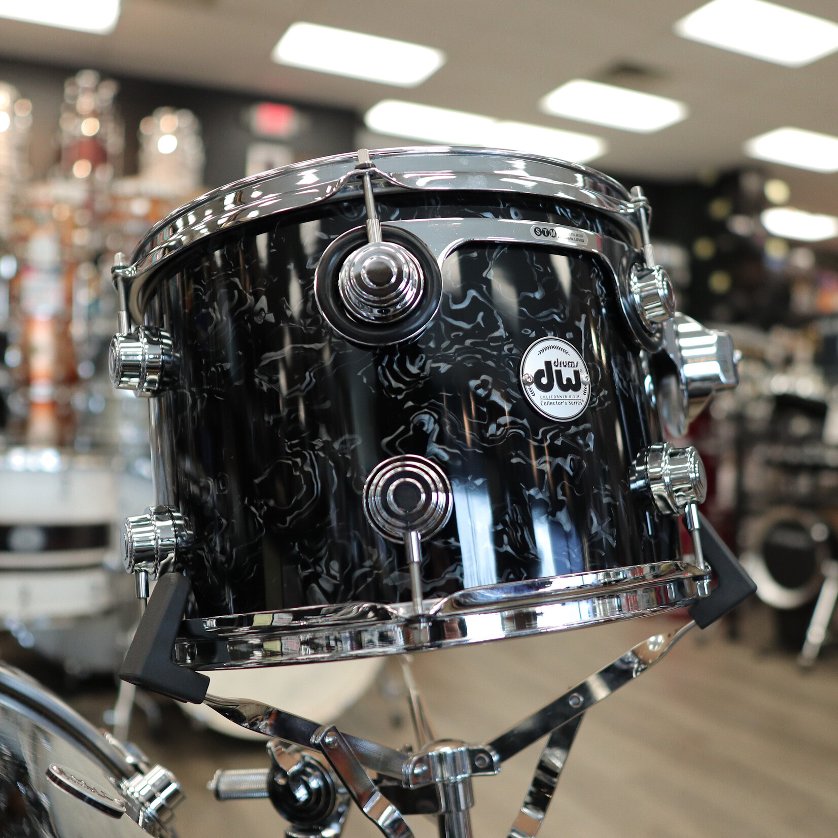 DW DW Collector's Pure Maple Standard 3-pc Shell Pack 13/16/24 (Black Velvet)