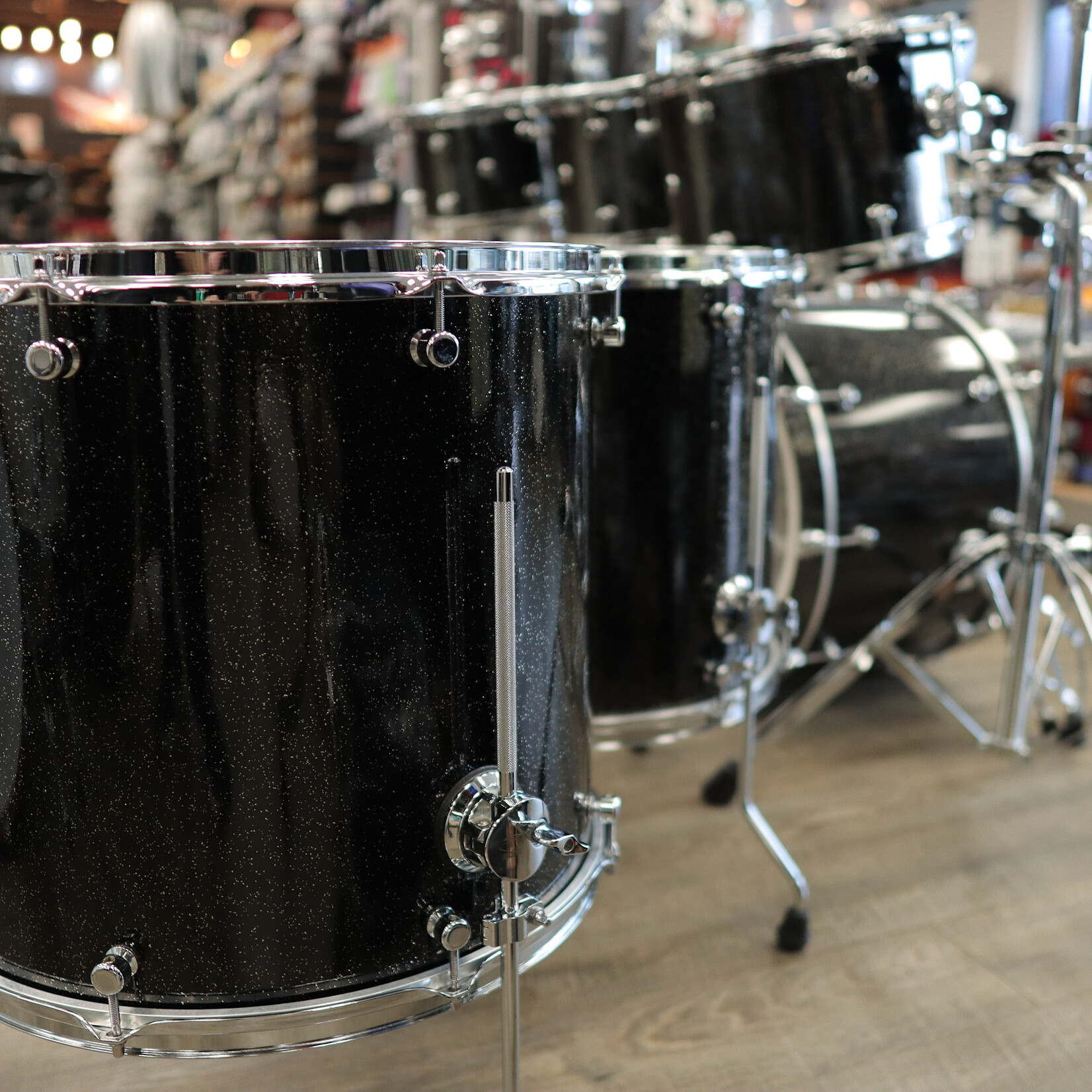 Trick Pre-Owned Trick Drums USA Aluminum 6-PC Shell Pack 10/12/13/16/18/22