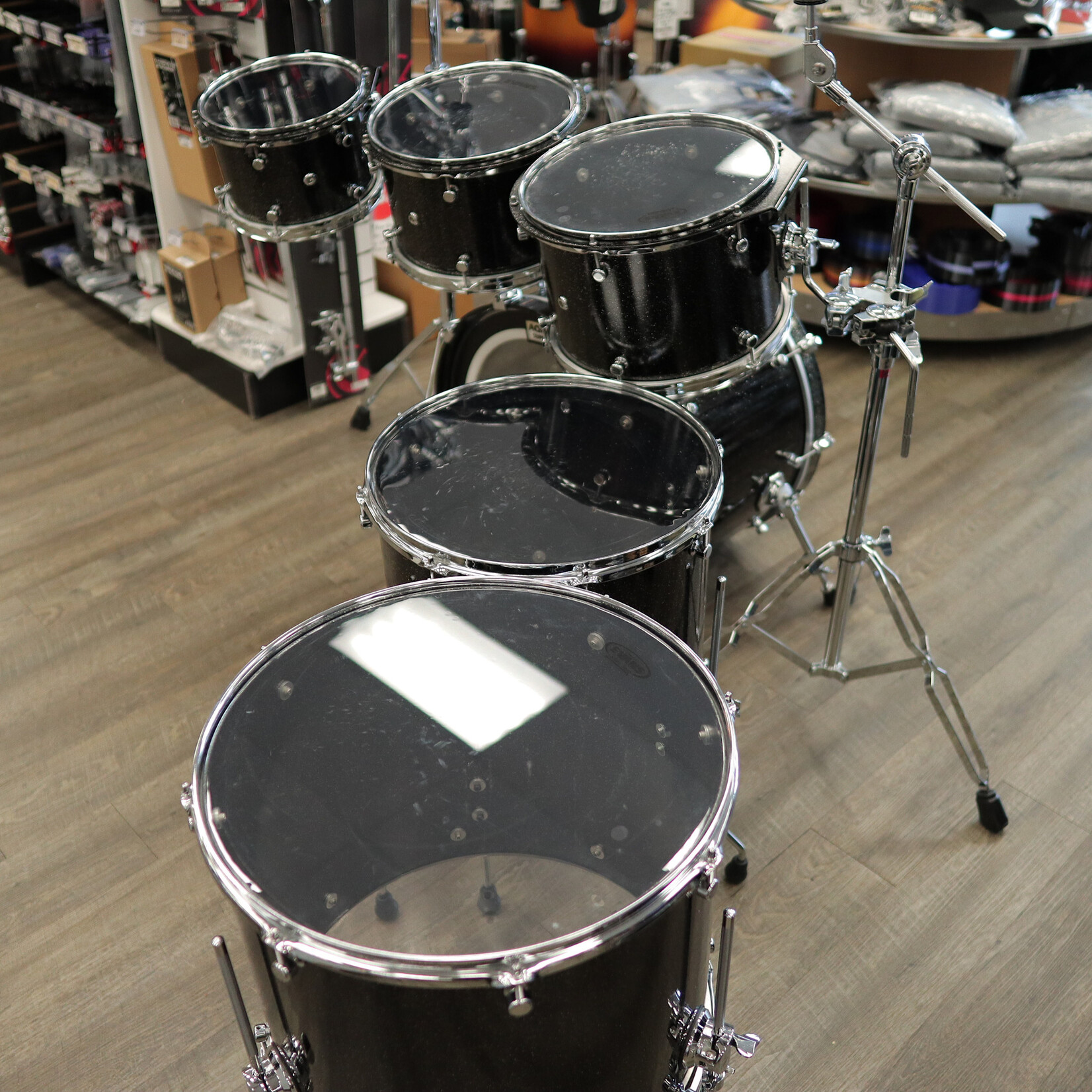 Trick Pre-Owned Trick Drums USA Aluminum 6-PC Shell Pack 10/12/13/16/18/22