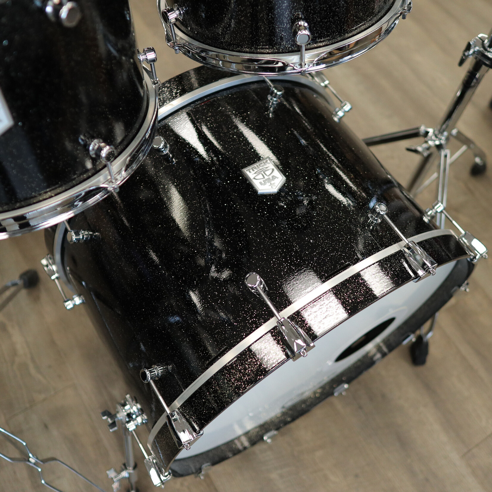 Trick Pre-Owned Trick Drums USA Aluminum 6-PC Shell Pack 10/12/13/16/18/22