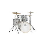 Gretsch Gretsch Energy 5-Piece Drum Kit 22/10/12/16/5.5x14 w. HW and Cymbals (Silver Sparkle)