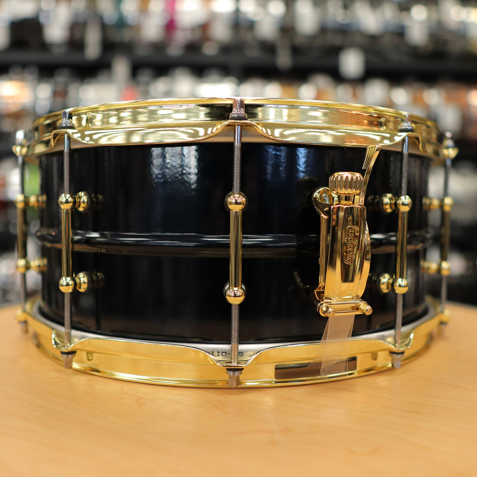 Ludwig Pre-Owned Ludwig BluePhonic 6.5x14" Snare Drum (Midnight Blue Metallic)