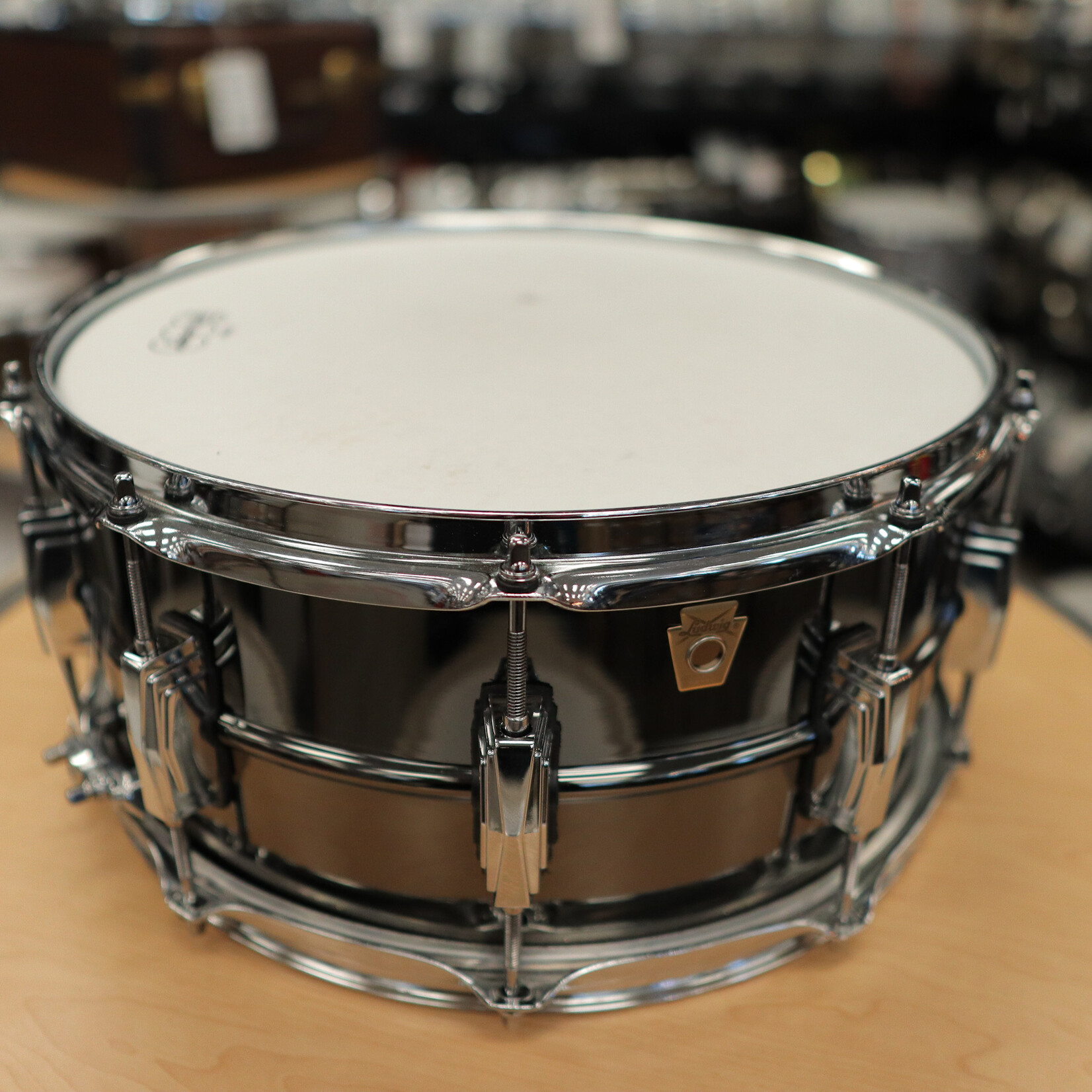 Ludwig Pre-Owned Ludwig 6.5x14" Black Beauty Snare Drum LB417