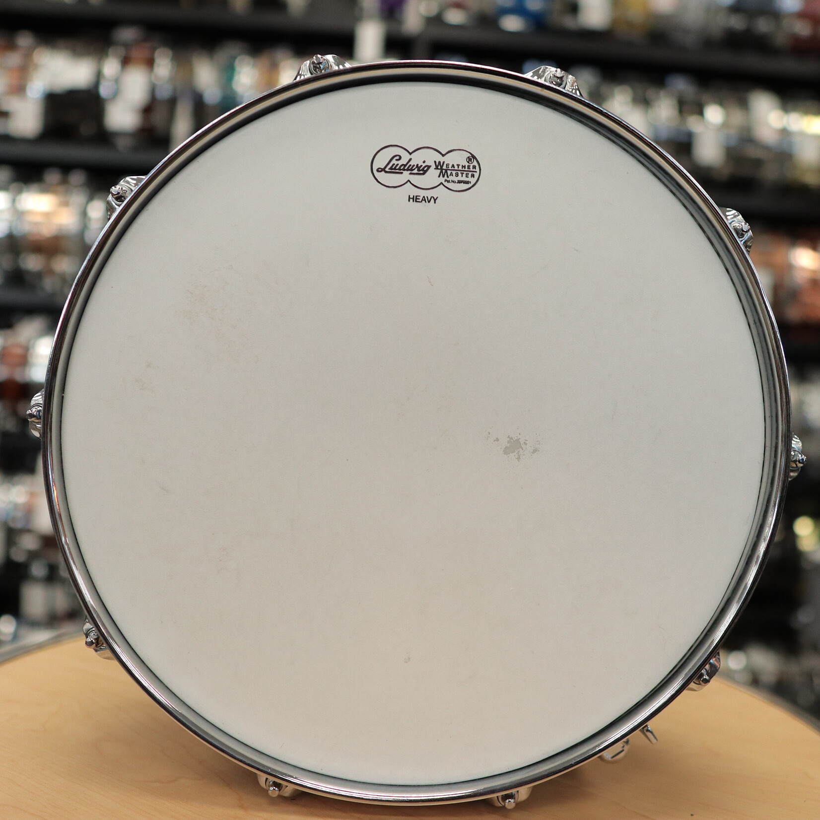 Ludwig Pre-Owned Ludwig 6.5x14" Black Beauty Snare Drum LB417