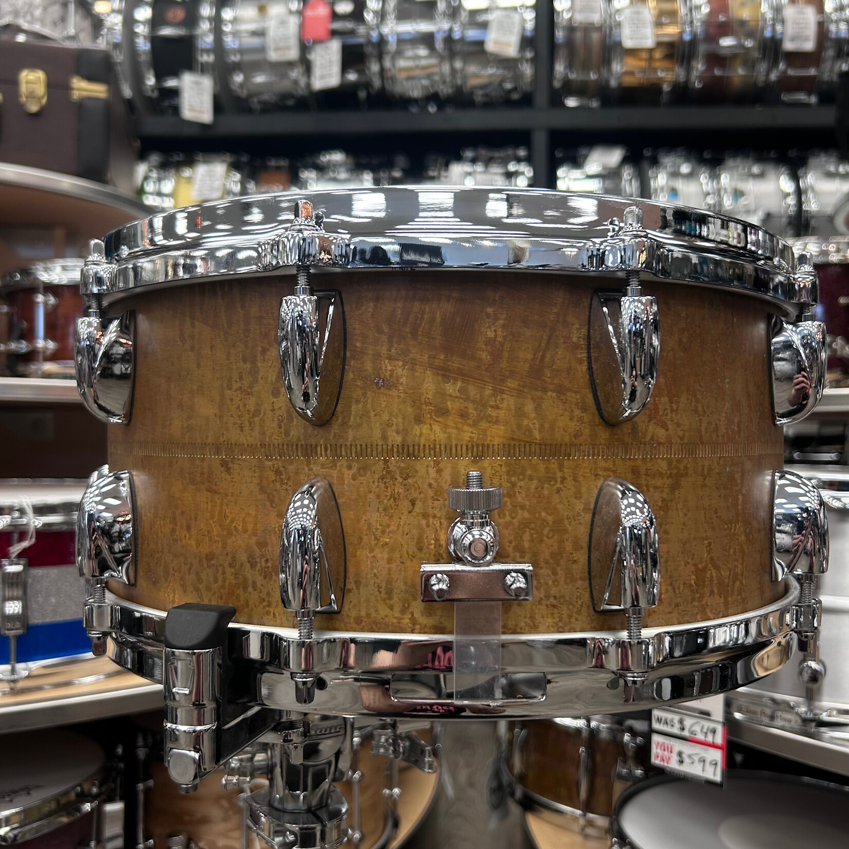 Gretsch Gretsch USA Bronze 6.5 x 14" Snare Drum (Aged Patina) G4169BA