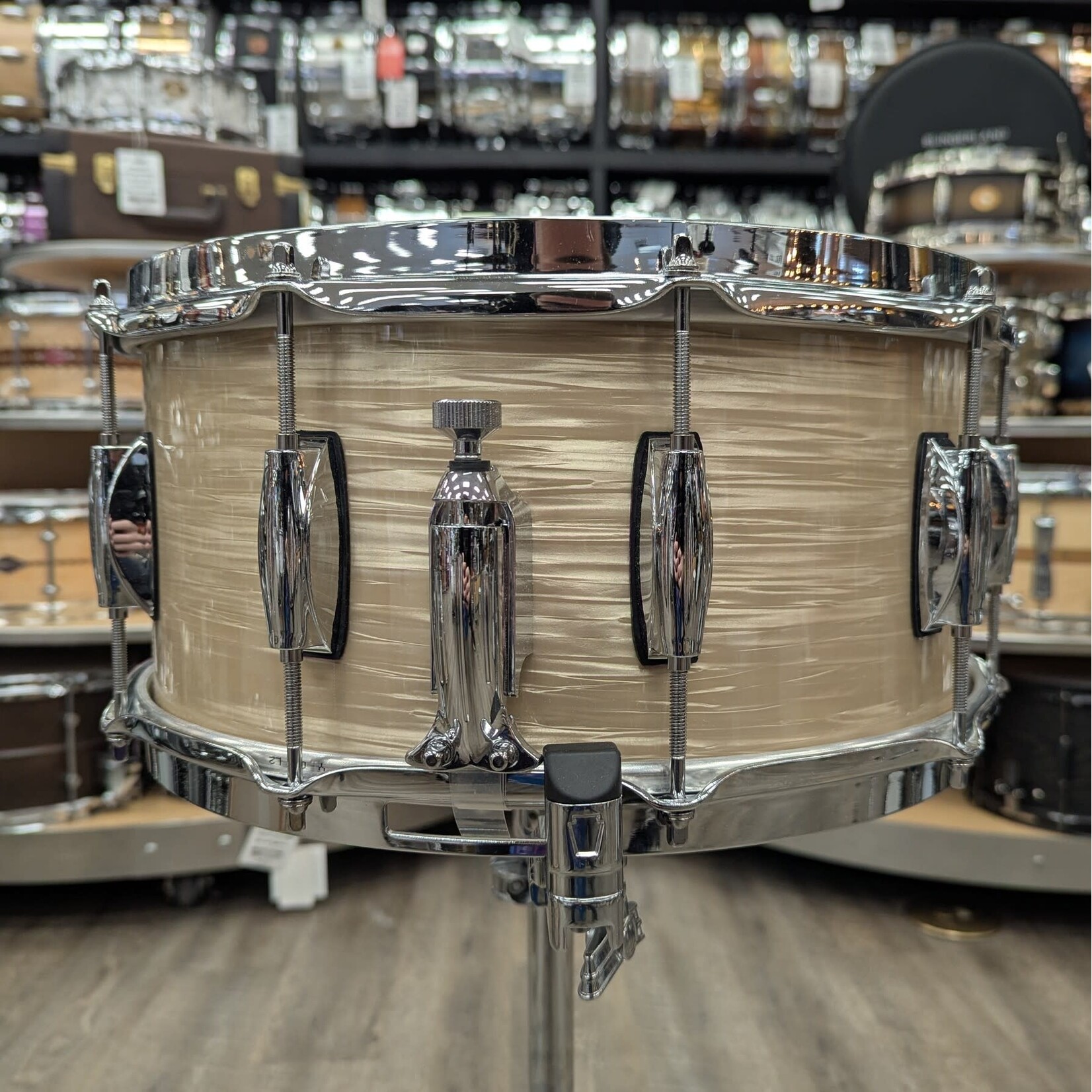 Gretsch Gretsch 6.5 x 14" Brooklyn Snare Drum (Creme Oyster Nitron)