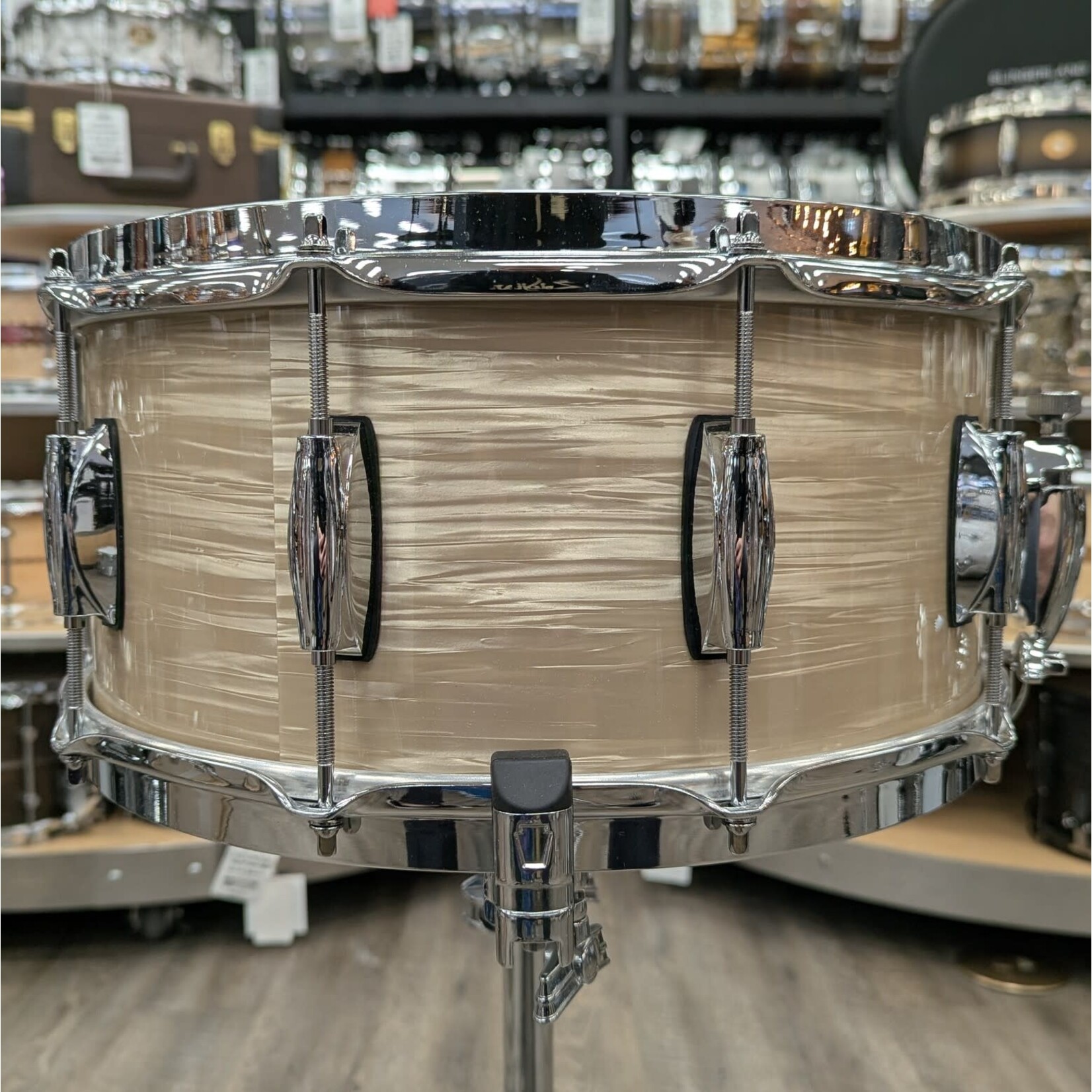Gretsch Gretsch 6.5 x 14" Brooklyn Snare Drum (Creme Oyster Nitron)