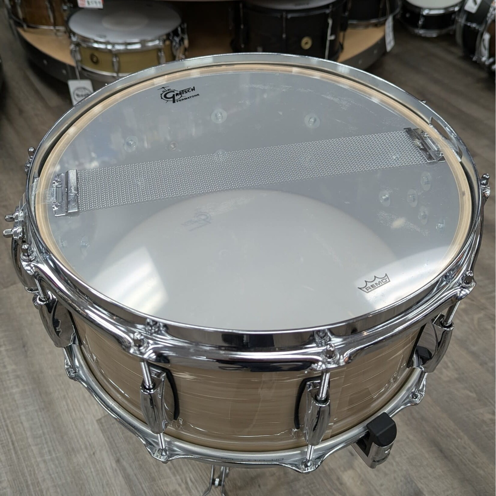 Gretsch Gretsch 6.5 x 14" Brooklyn Snare Drum (Creme Oyster Nitron)