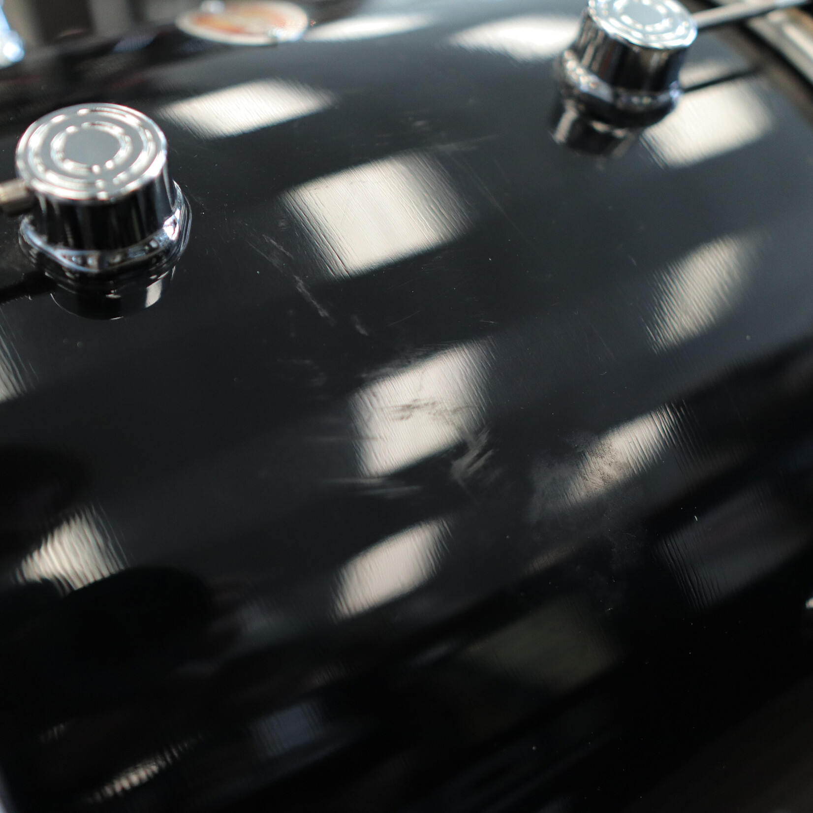 drum-tec Pre-Owned Drum-Tec Diabolo 12x18" Bass Drum Trigger (Piano Black)