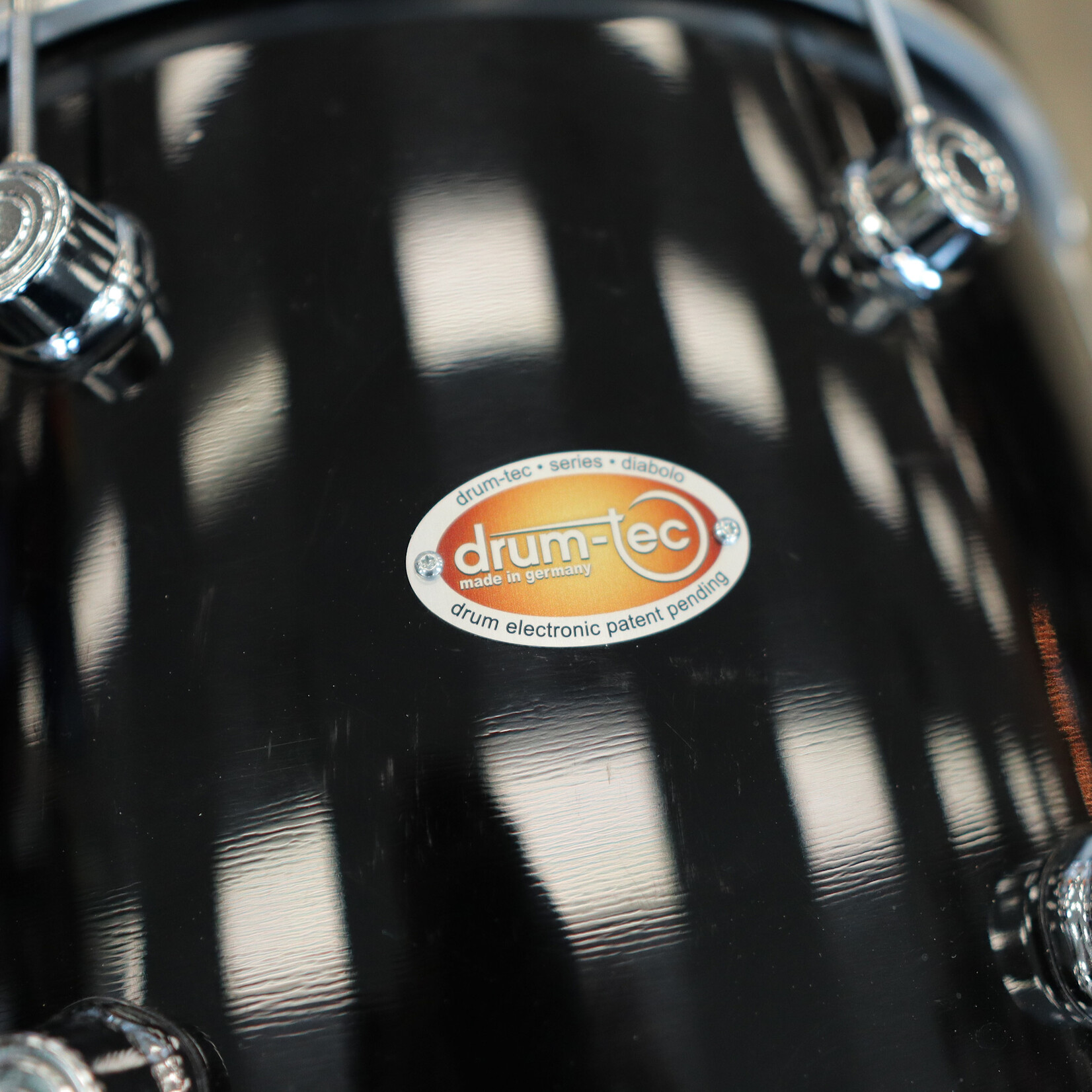 drum-tec Pre-Owned Drum-Tec Diabolo 12x18" Bass Drum Trigger (Piano Black)