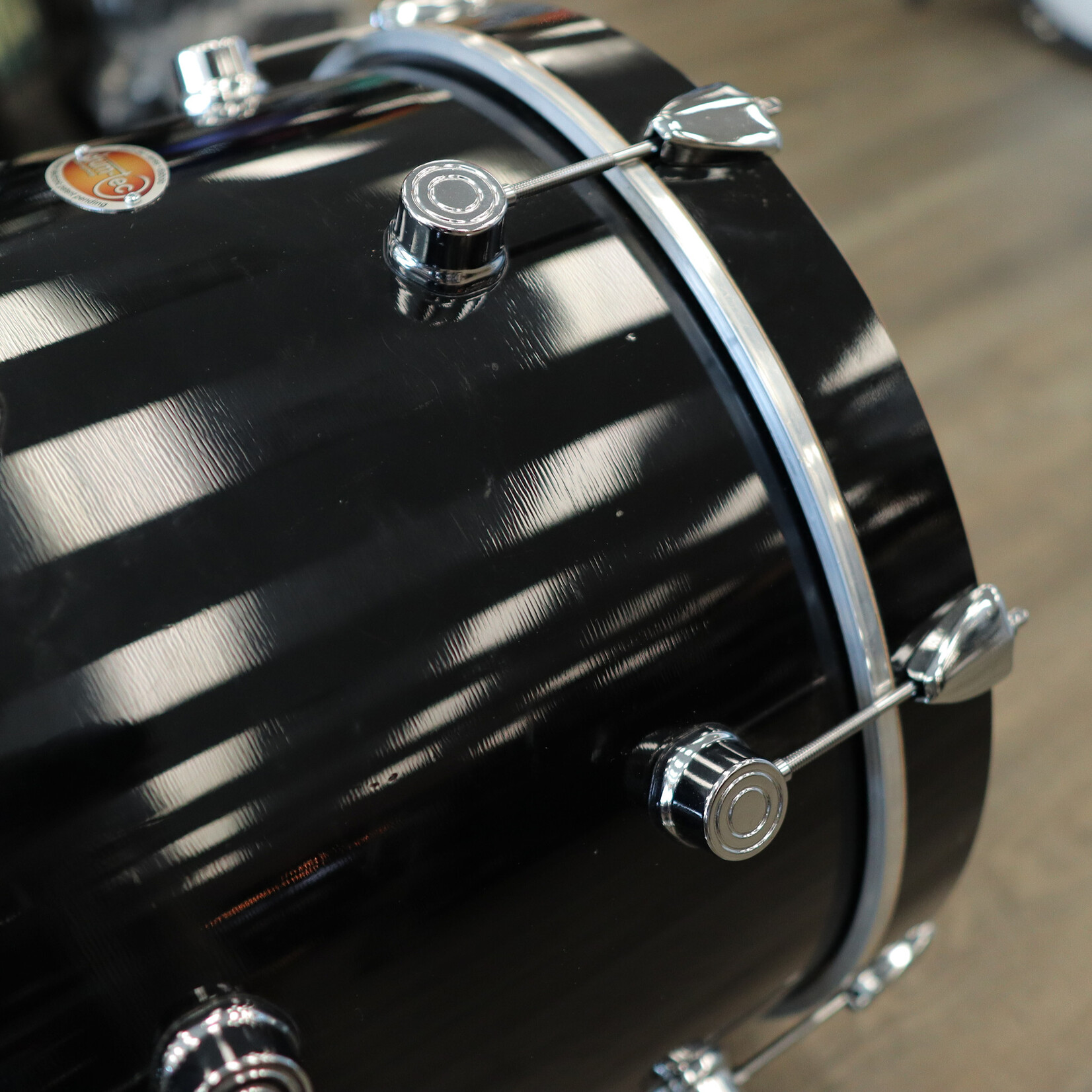 drum-tec Pre-Owned Drum-Tec Diabolo 12x18" Bass Drum Trigger (Piano Black)