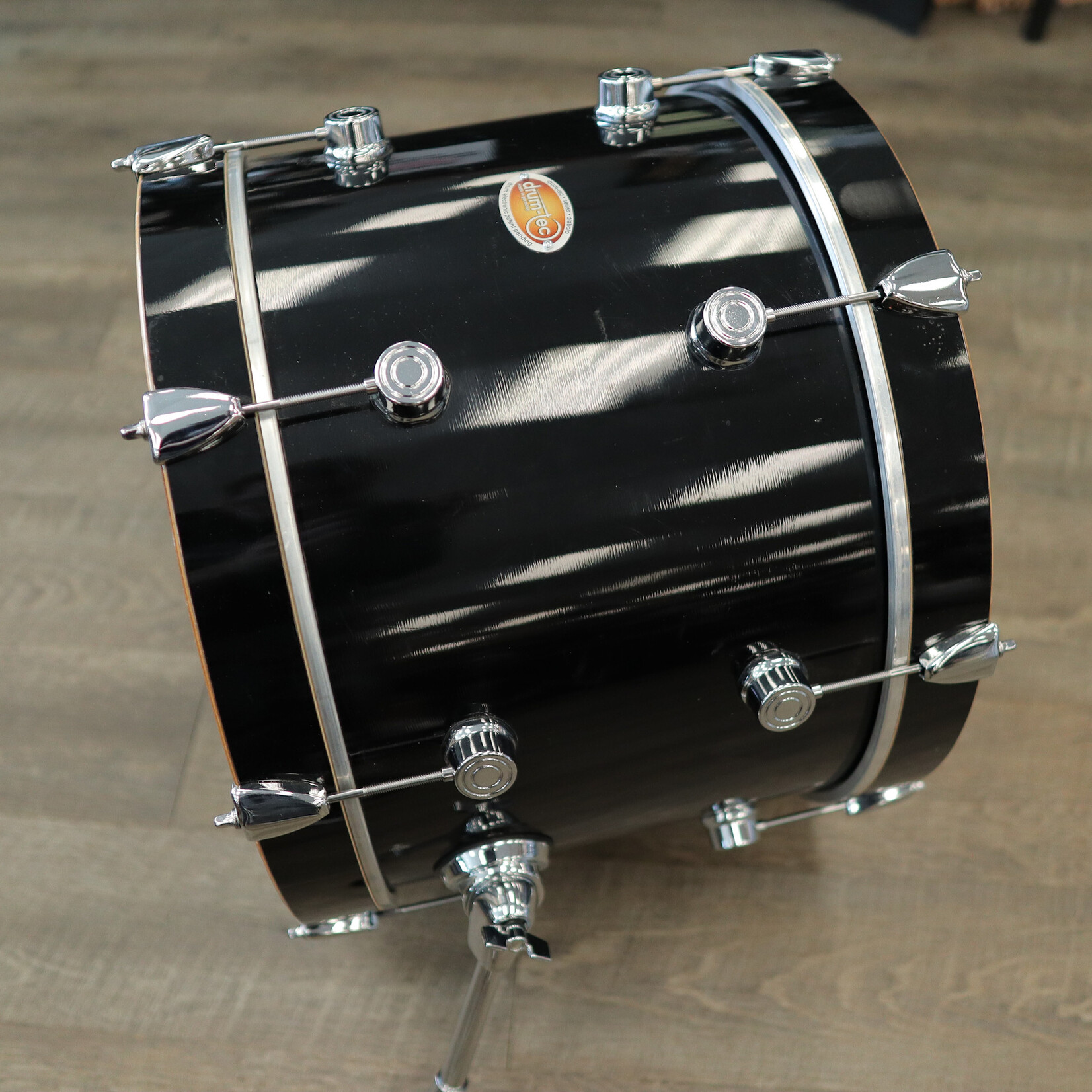 drum-tec Pre-Owned Drum-Tec Diabolo 12x18" Bass Drum Trigger (Piano Black)