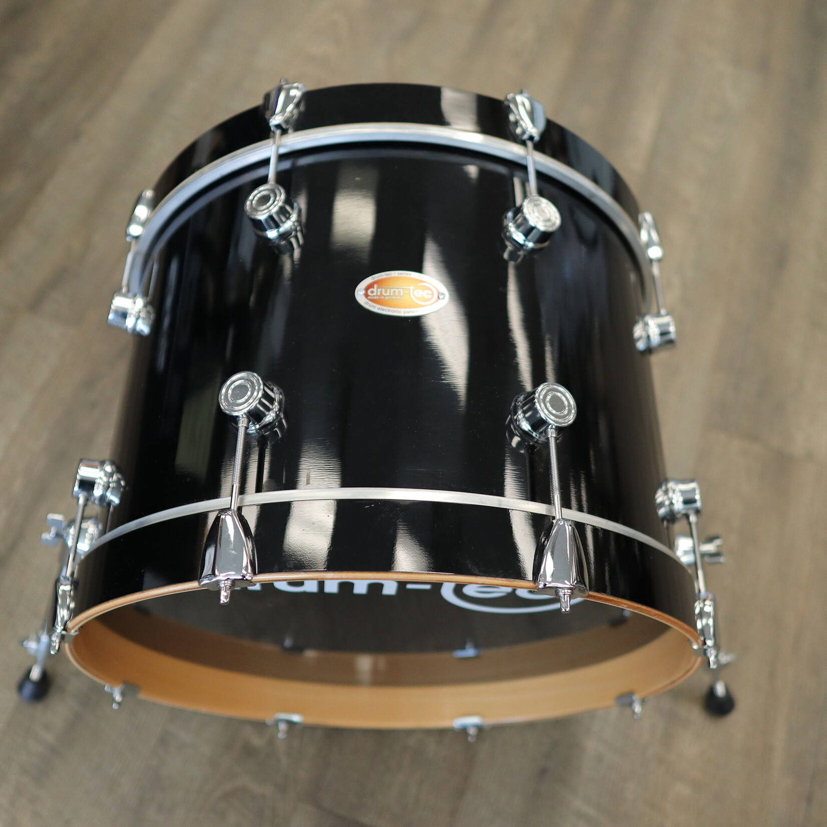 drum-tec Pre-Owned Drum-Tec Diabolo 12x18" Bass Drum Trigger (Piano Black)