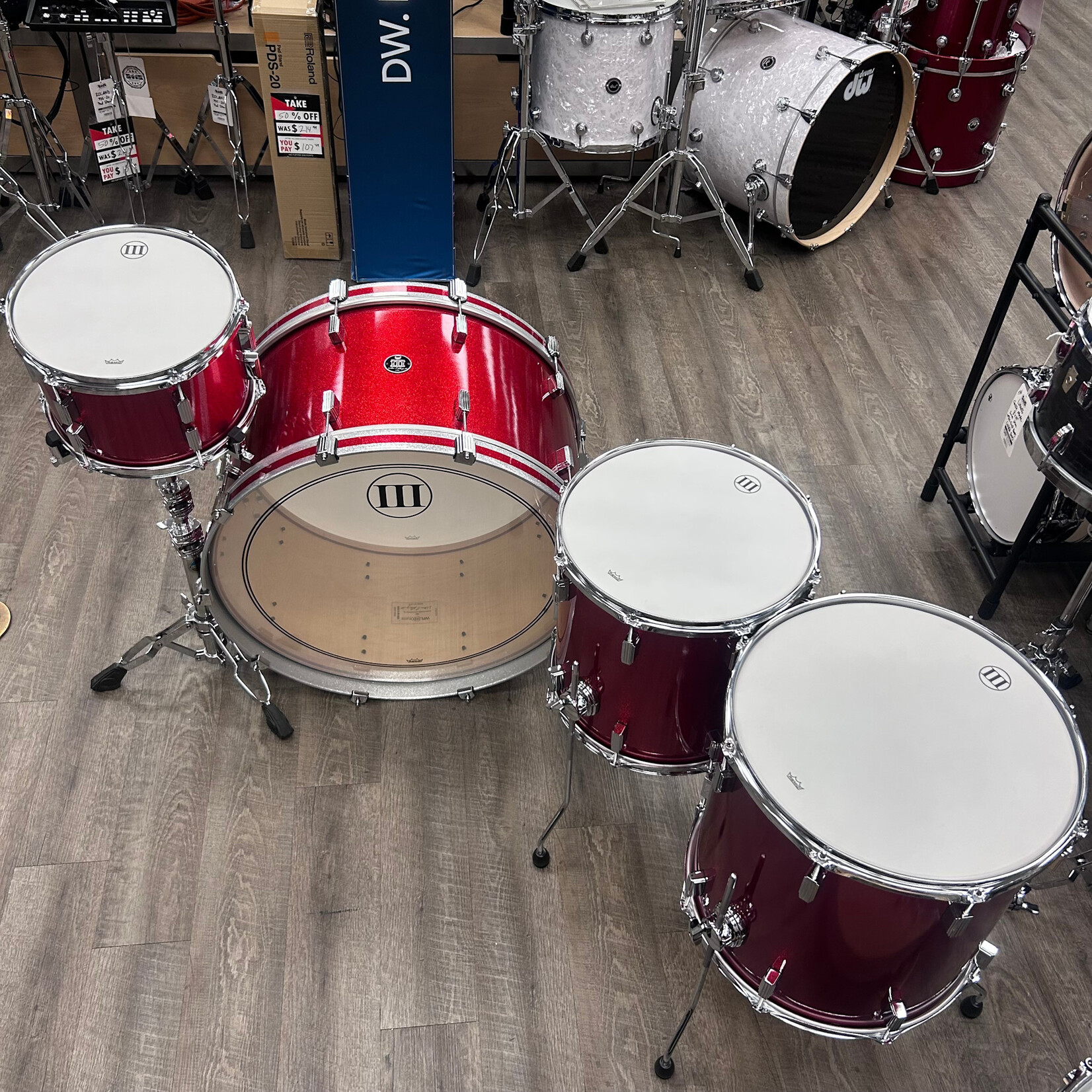 WFL Pre-Owned WFL III Shell Pack 12/14/16/26 (Red Sparkle)