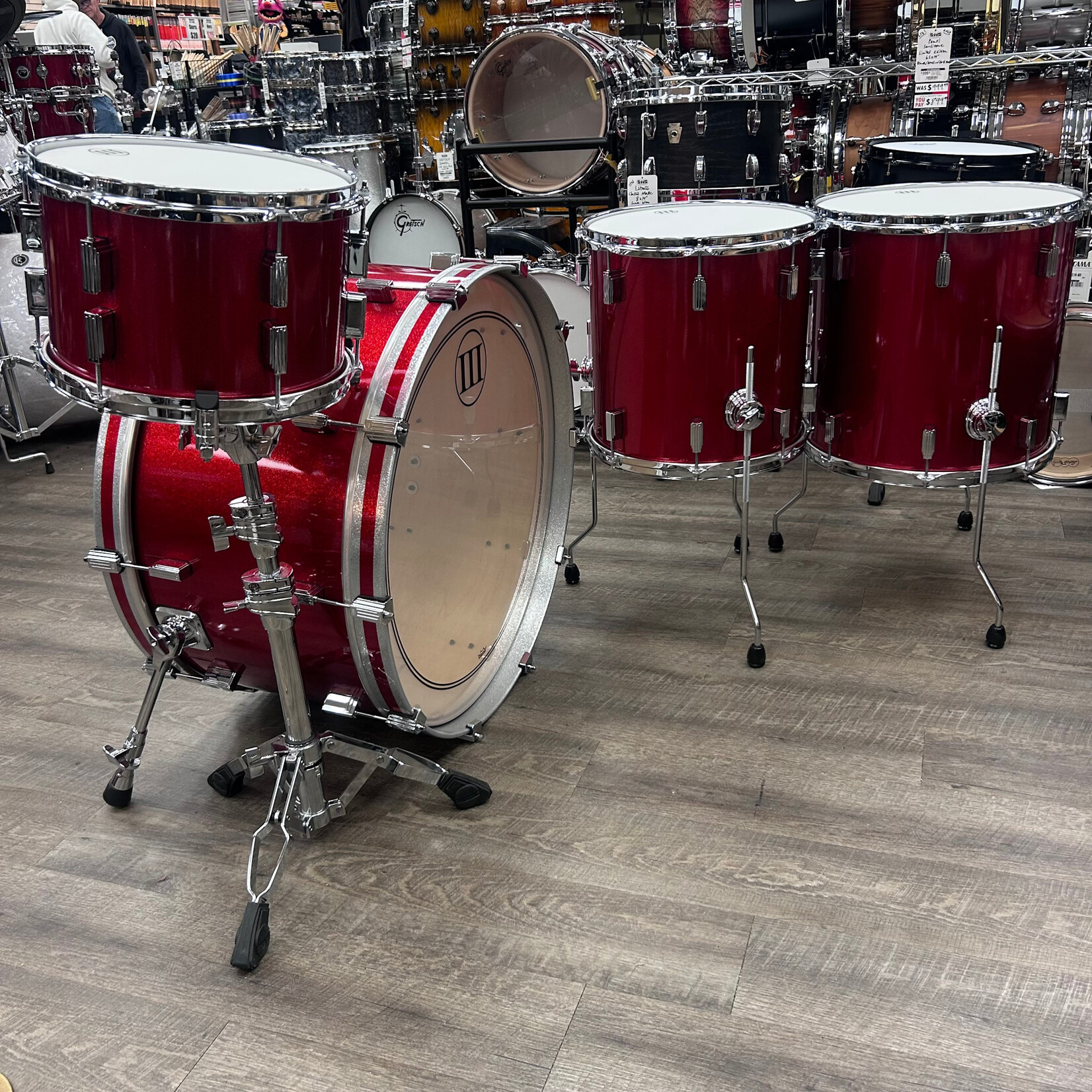 WFL Pre-Owned WFL III Shell Pack 12/14/16/26 (Red Sparkle)