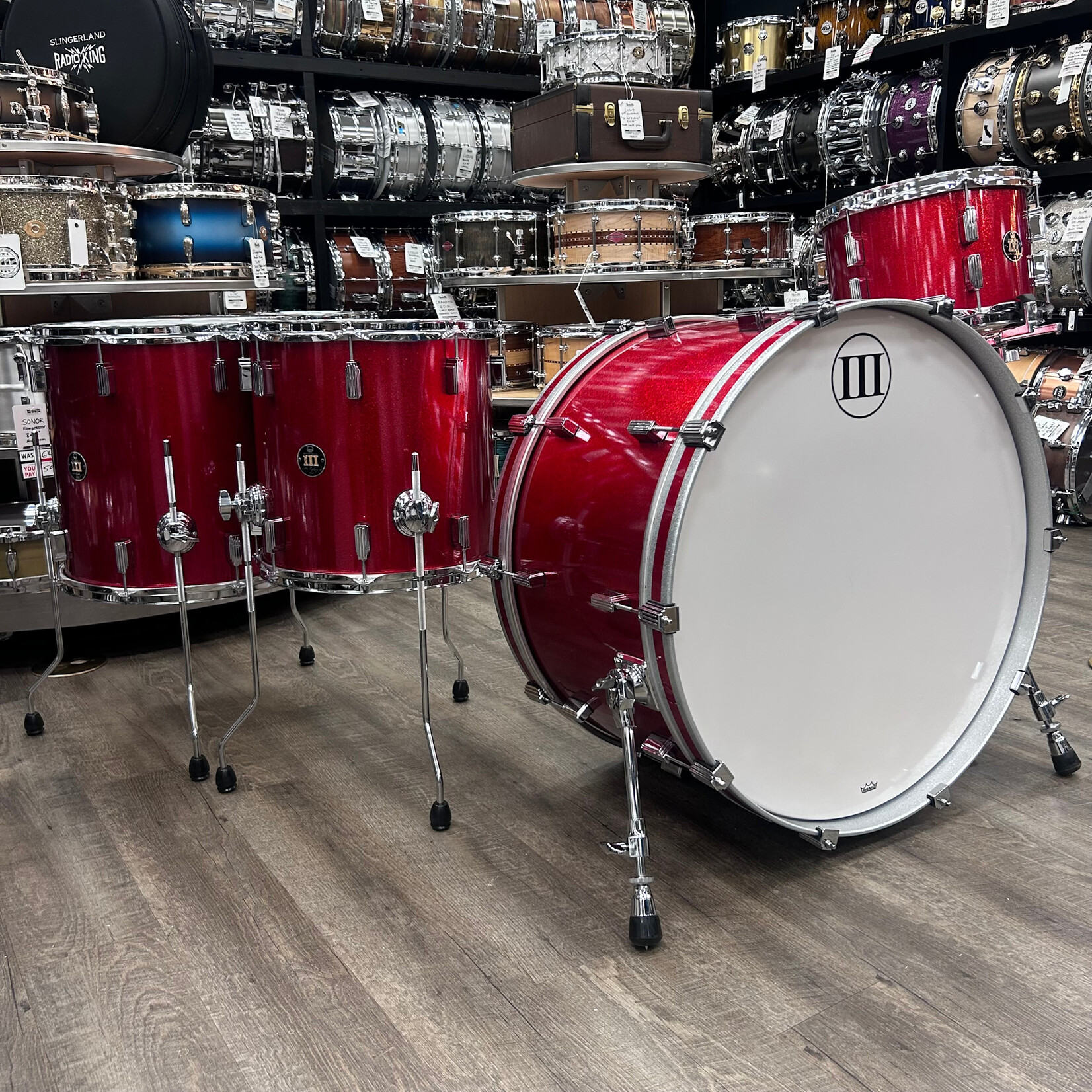 WFL Pre-Owned WFL III Shell Pack 12/14/16/26 (Red Sparkle)