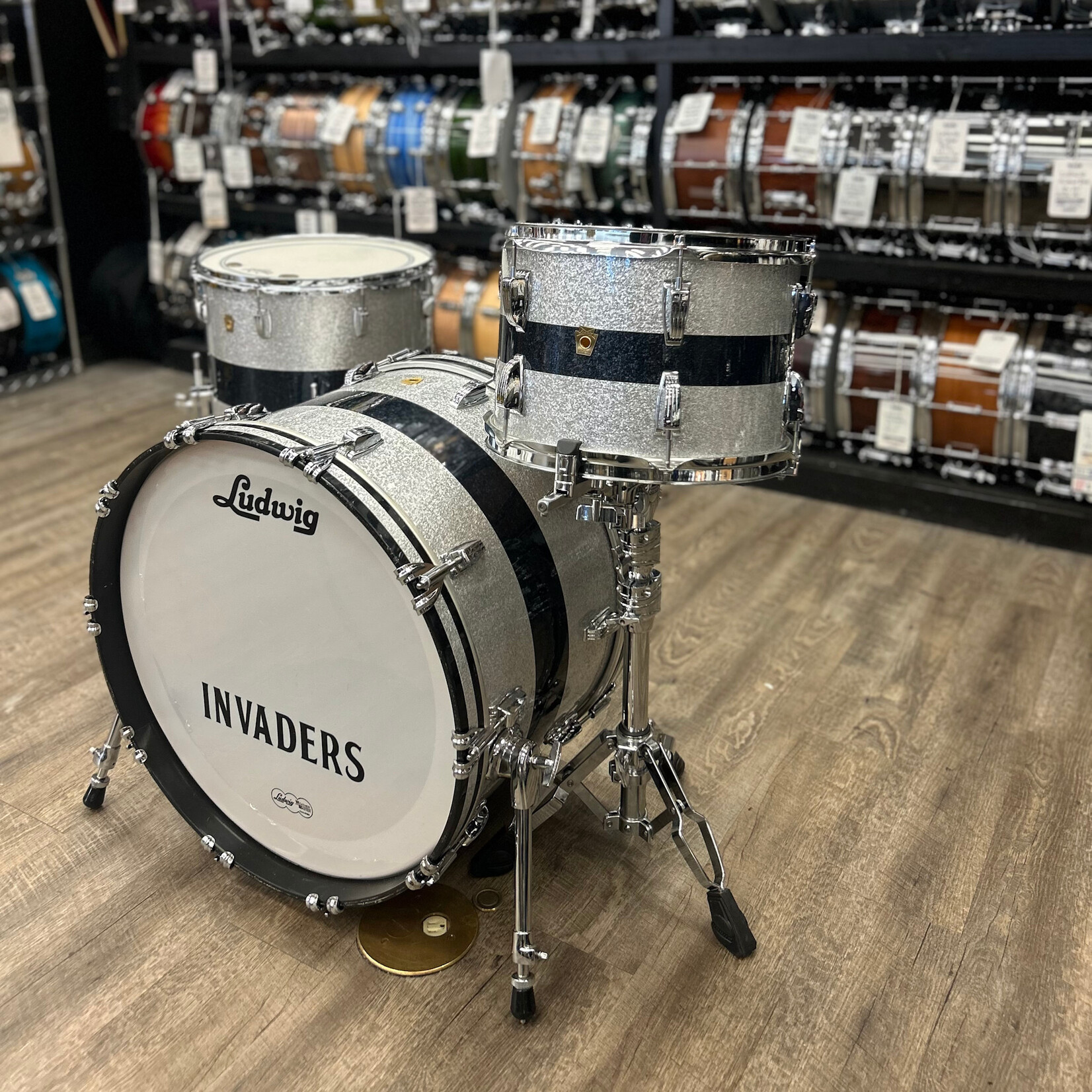 Pre-Owned "Dino Danelli inspired” Ludwig 3pcs shell pack 13/15/22