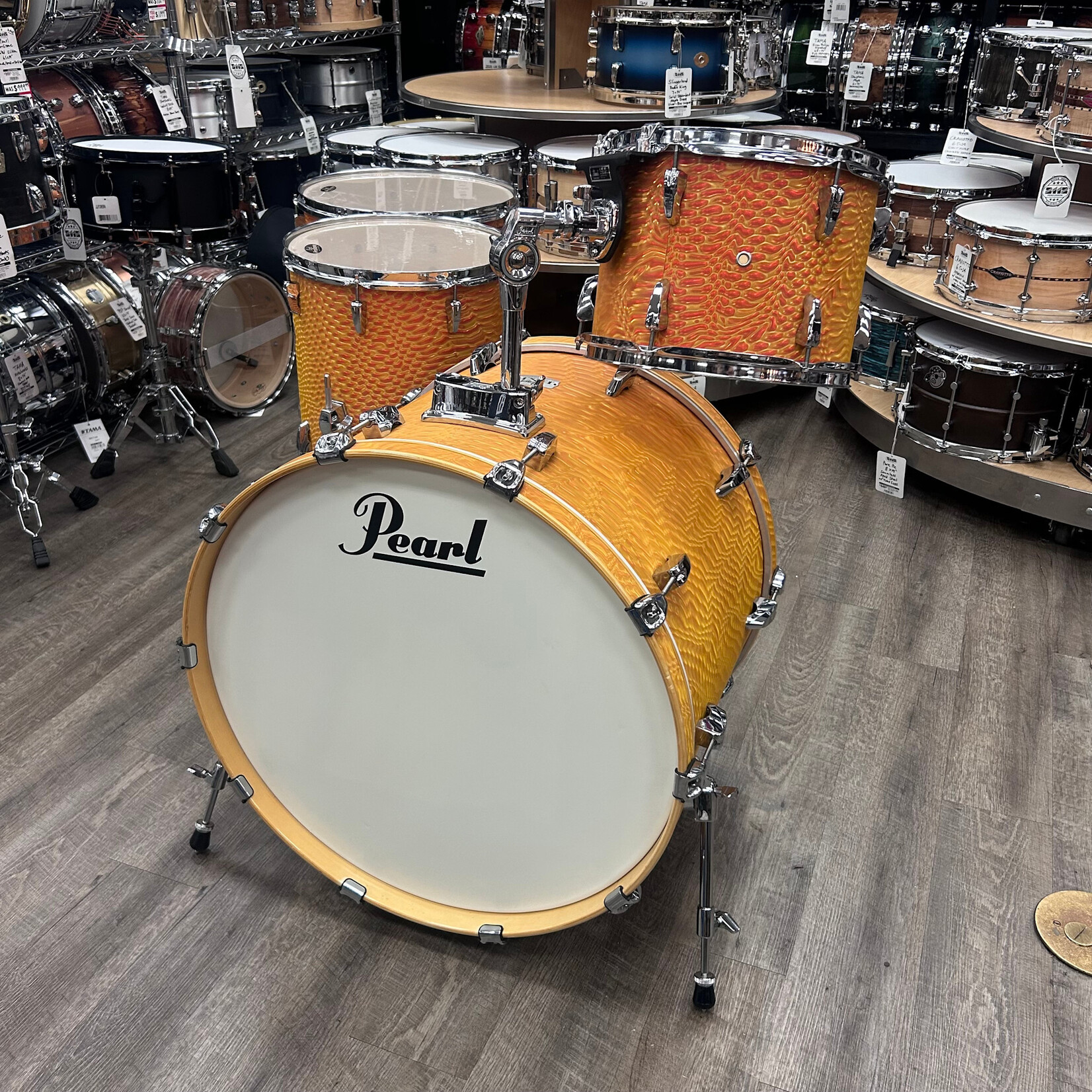 Pearl Used Pearl EXR Export Ltd. Edition Chad Smith  4Pc Shell pack 12/14/16/24