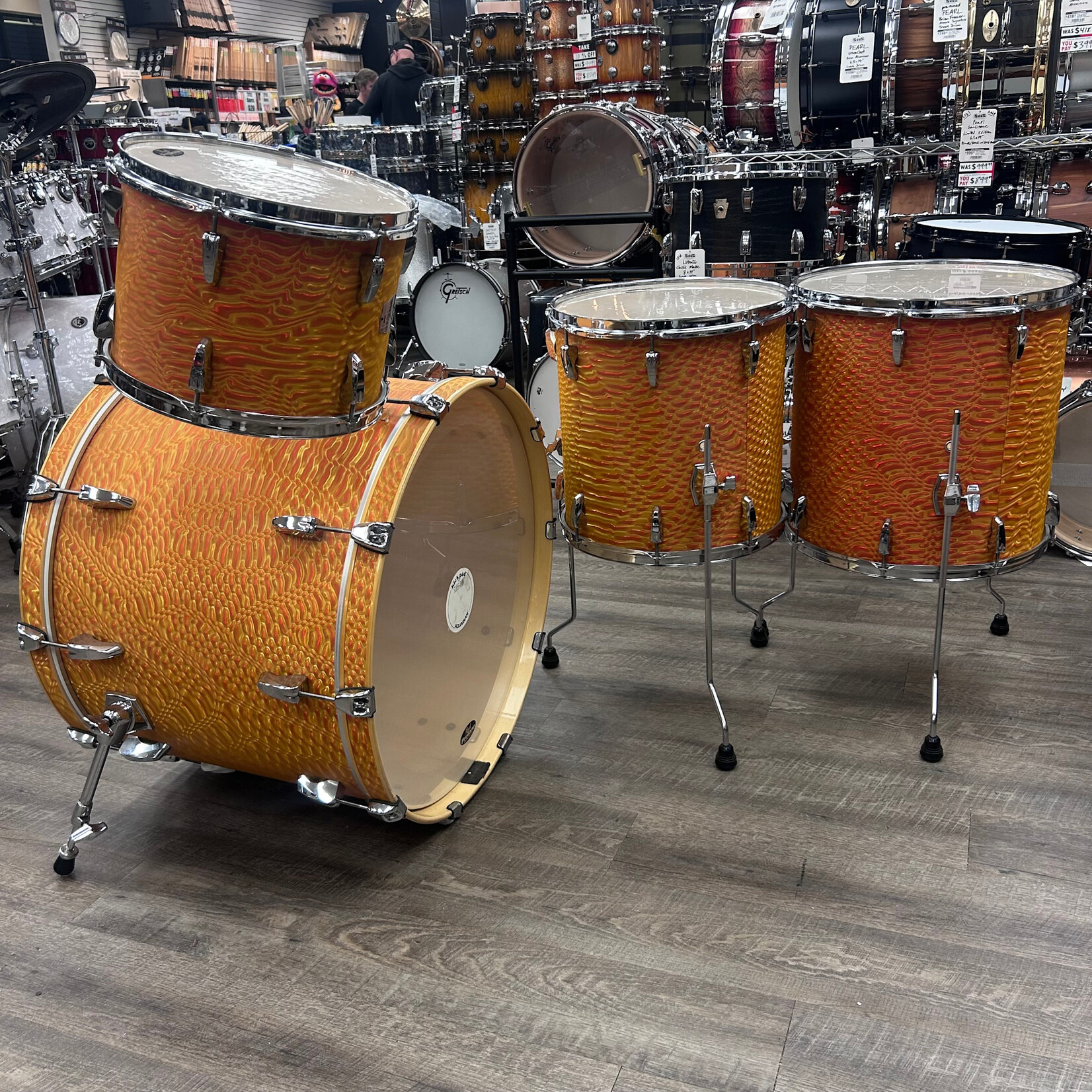 Pearl Used Pearl EXR Export Ltd. Edition Chad Smith  4Pc Shell pack 12/14/16/24