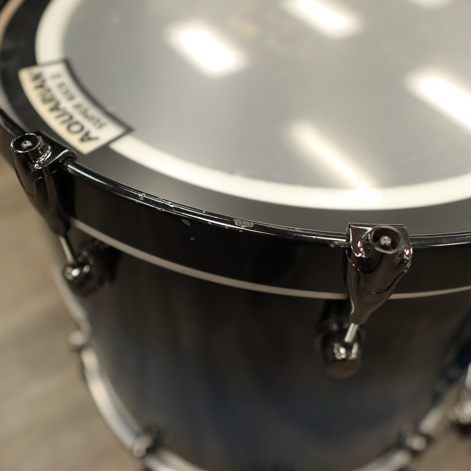 Mapex Pre-Owned Mapex Saturn III 7-Piece Shell Pack 8/10/12/14/16/22/5.5x14 (Blue Galaxy Sparkle Burst)