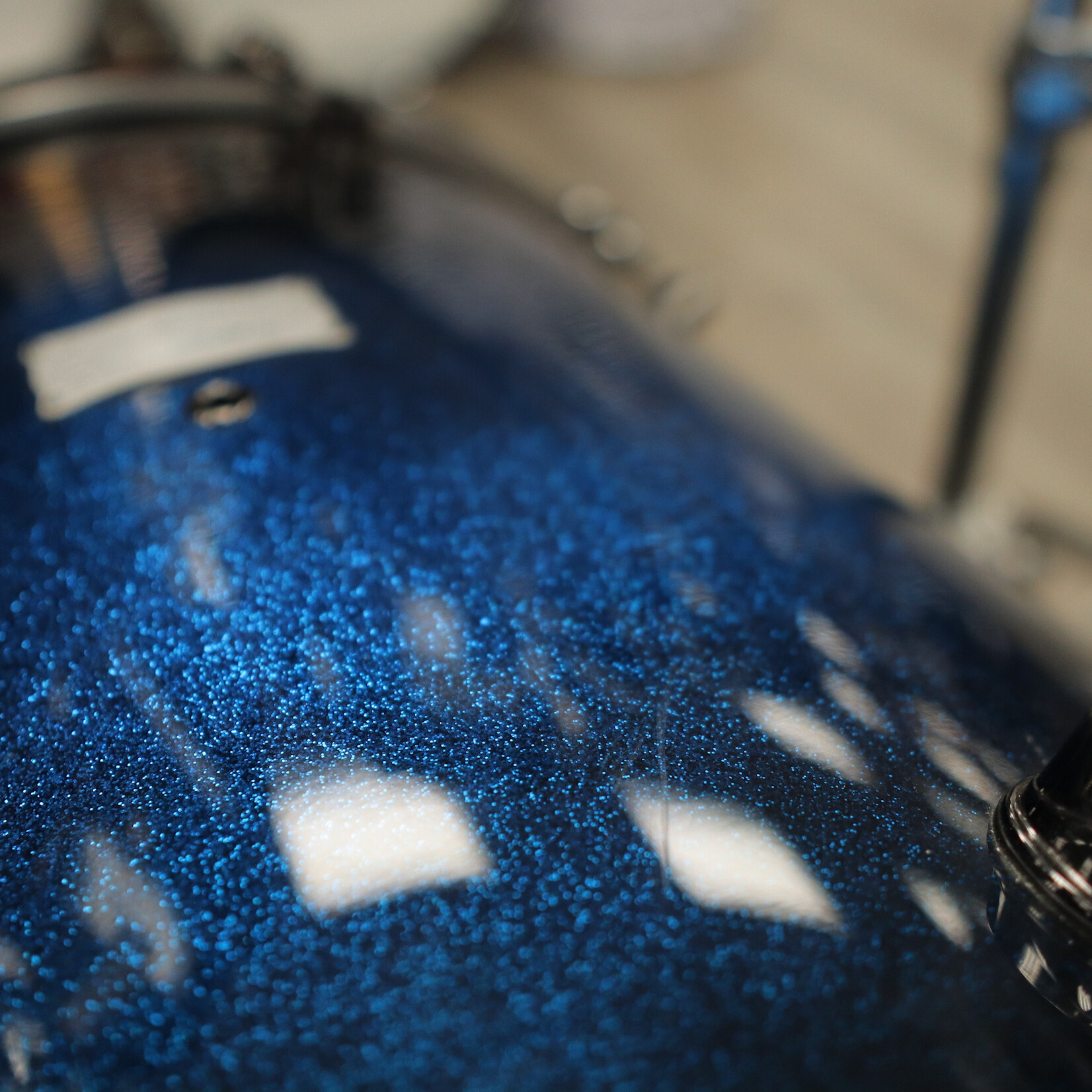 Mapex Pre-Owned Mapex Saturn III 7-Piece Shell Pack 8/10/12/14/16/22/5.5x14 (Blue Galaxy Sparkle Burst)
