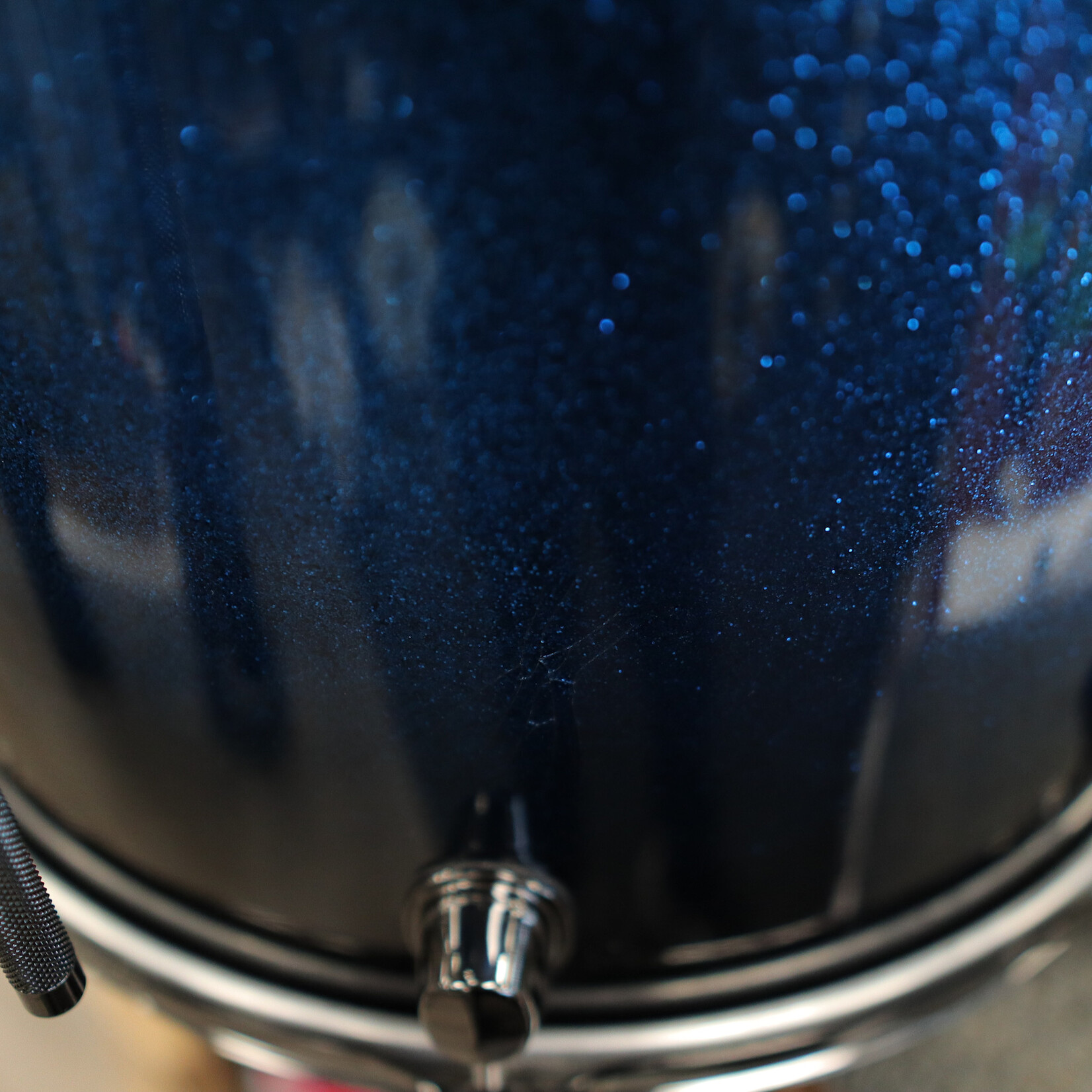 Mapex Pre-Owned Mapex Saturn III 7-Piece Shell Pack 8/10/12/14/16/22/5.5x14 (Blue Galaxy Sparkle Burst)