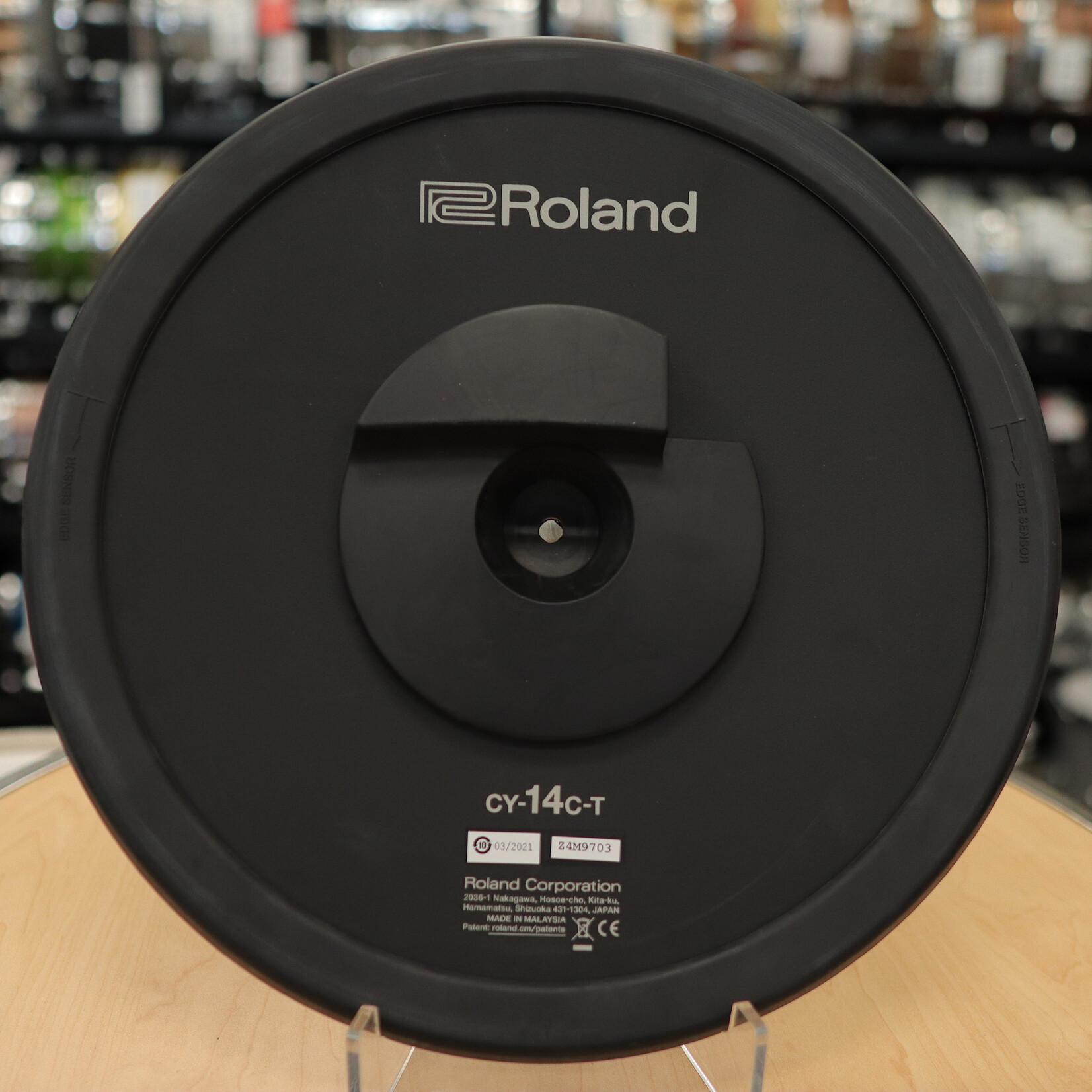 Roland Pre-Owned Roland CY-14C-T V-Cymbal Crash