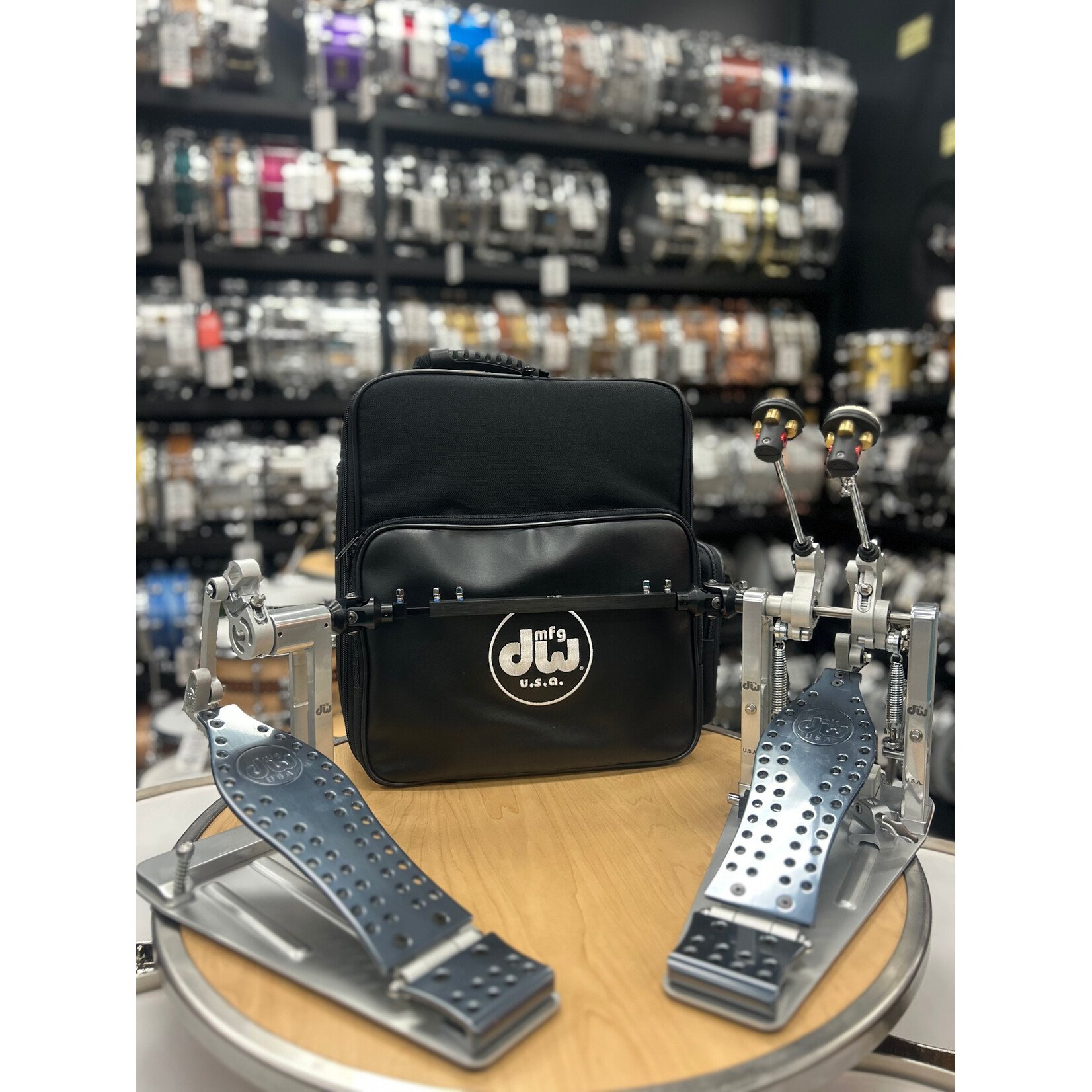 DW Demo Model DW MFG Direct Drive Double Pedal DWCPMDD2