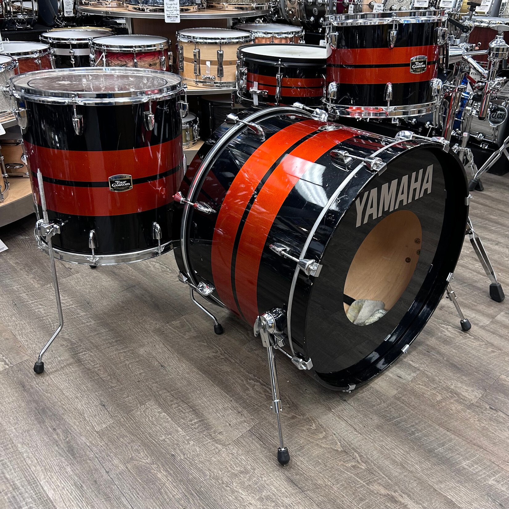 YAMAHA Used Yamaha Tour Custom Moto-X shell pack 12/16/24/14sn