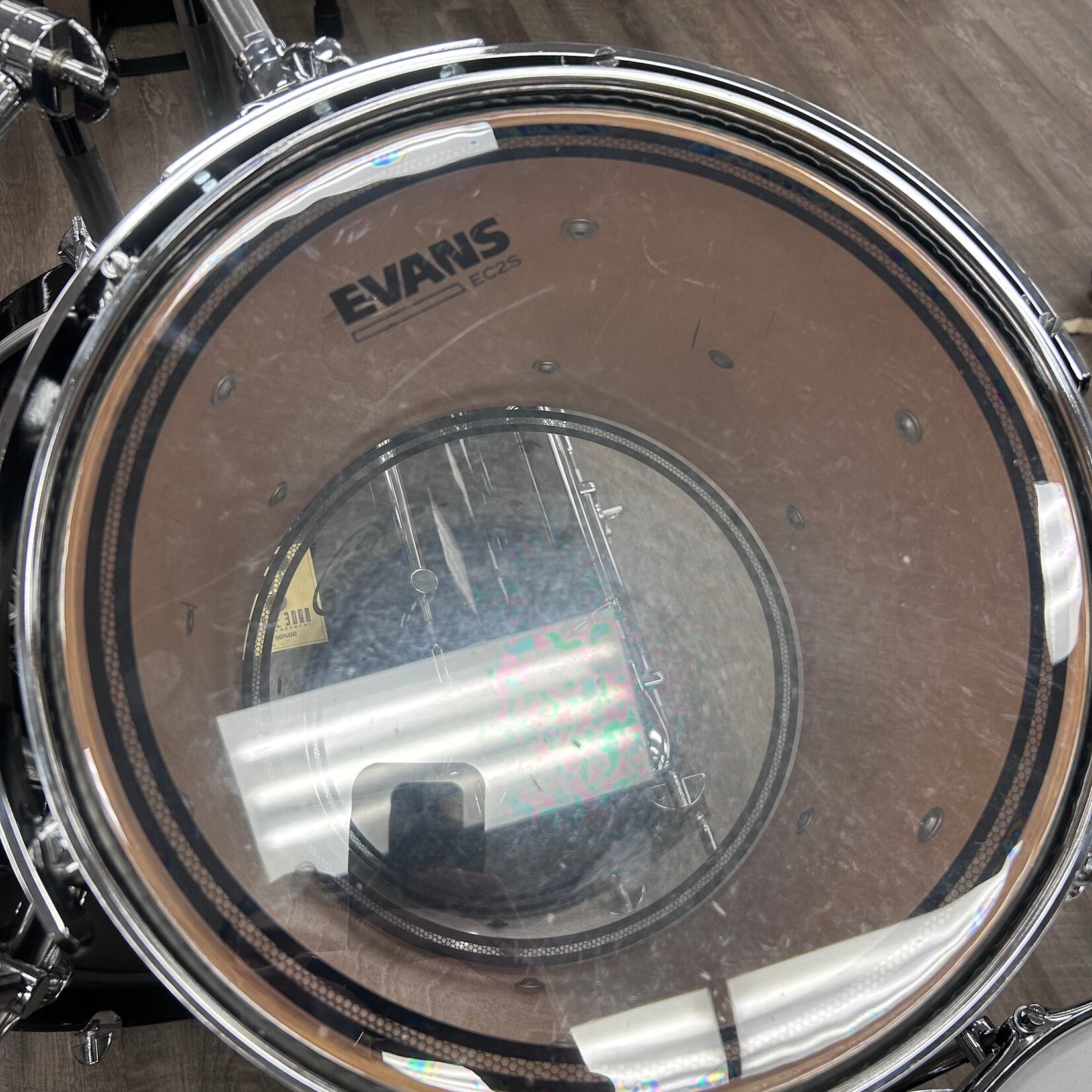 Sonor Pre-Owned Sonor Force 3000 Shell Pack 12/13/16/22 (High Gloss Black)