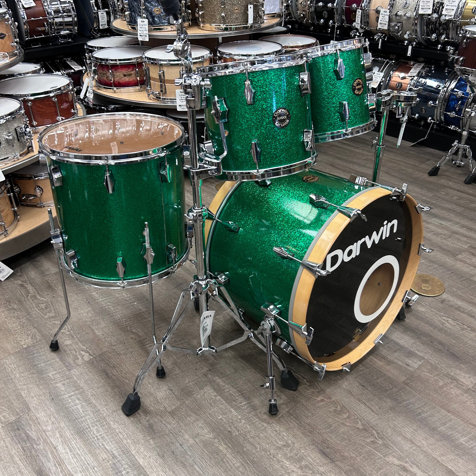 Darwin Used 90s Darwin shell pack 10/12/16/22 (Green Sparkle)