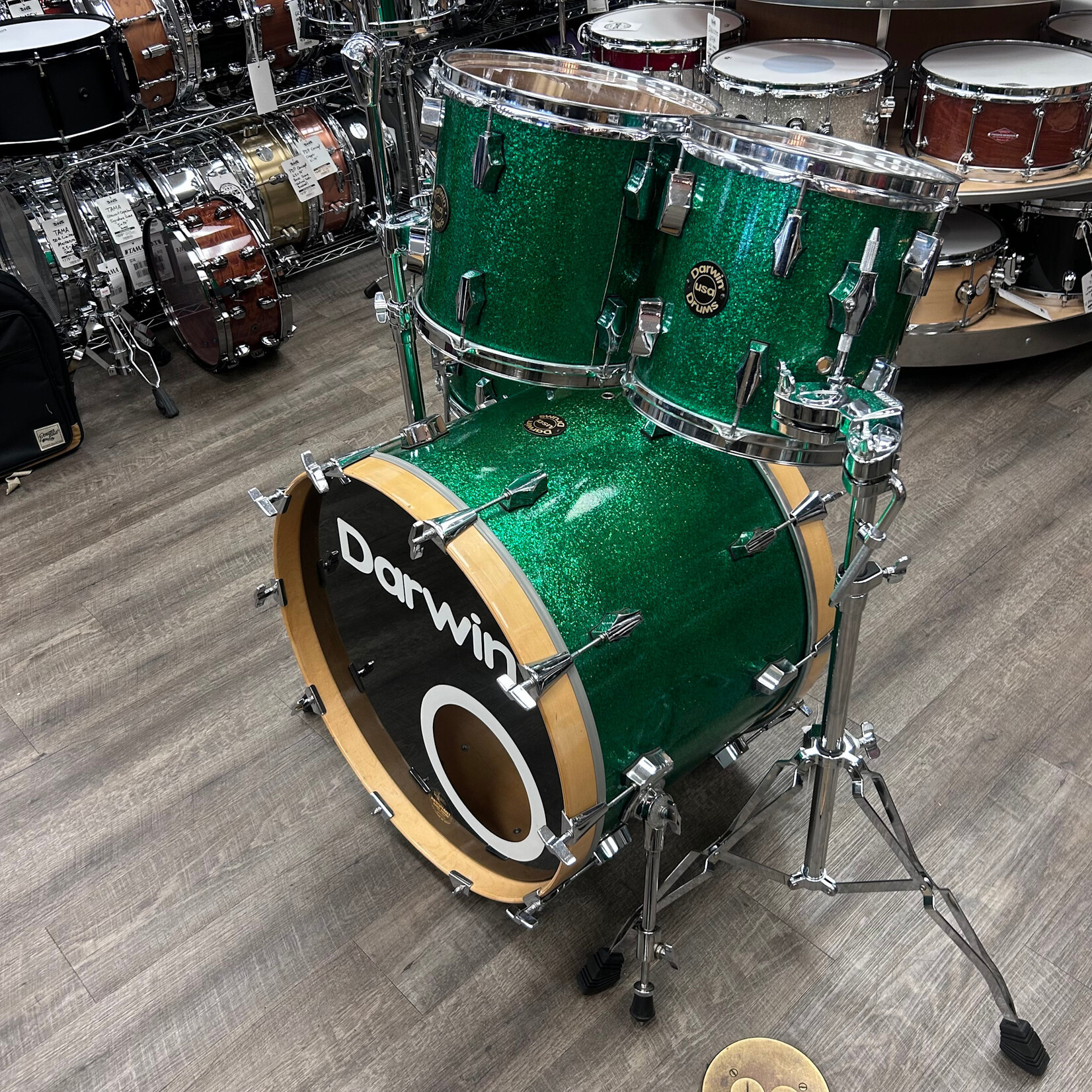 Darwin Used 90s Darwin shell pack 10/12/16/22 (Green Sparkle)