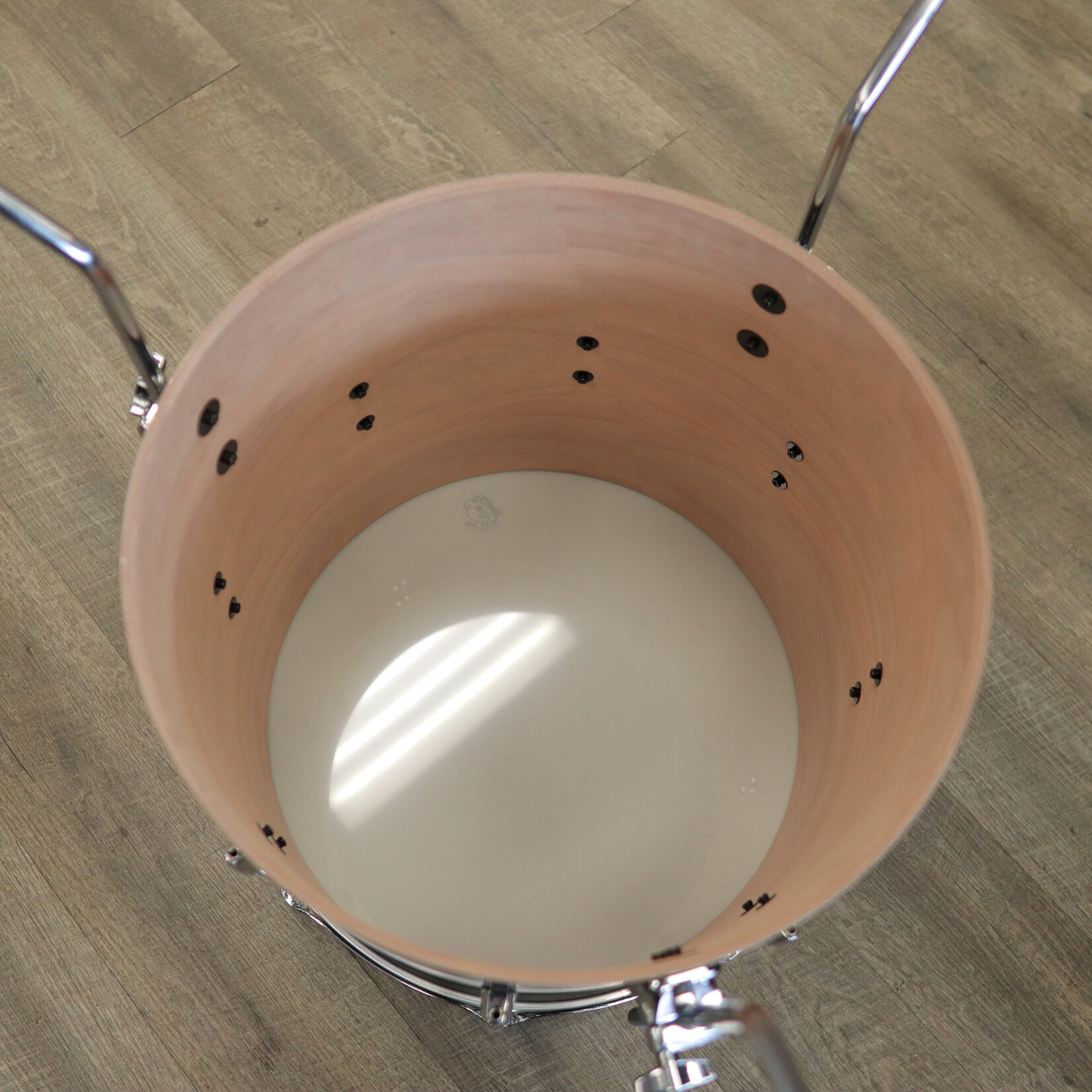 Pork Pie Pre-Owned Pork Pie 16x18" Hip Pig Floor Tom (Black/ Gold Duco)