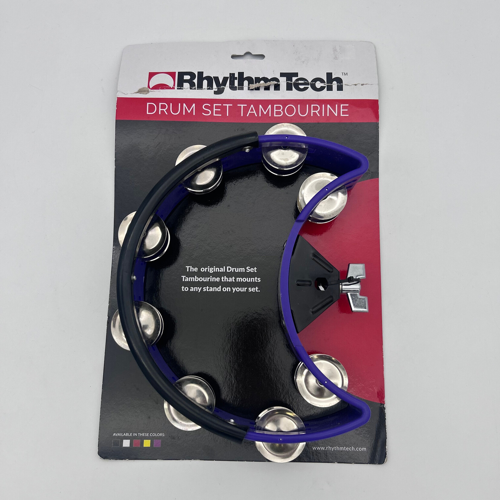 Rhythm Tech NOS Rhythm Tech DST80 Drum Set Tambourine (Purple)