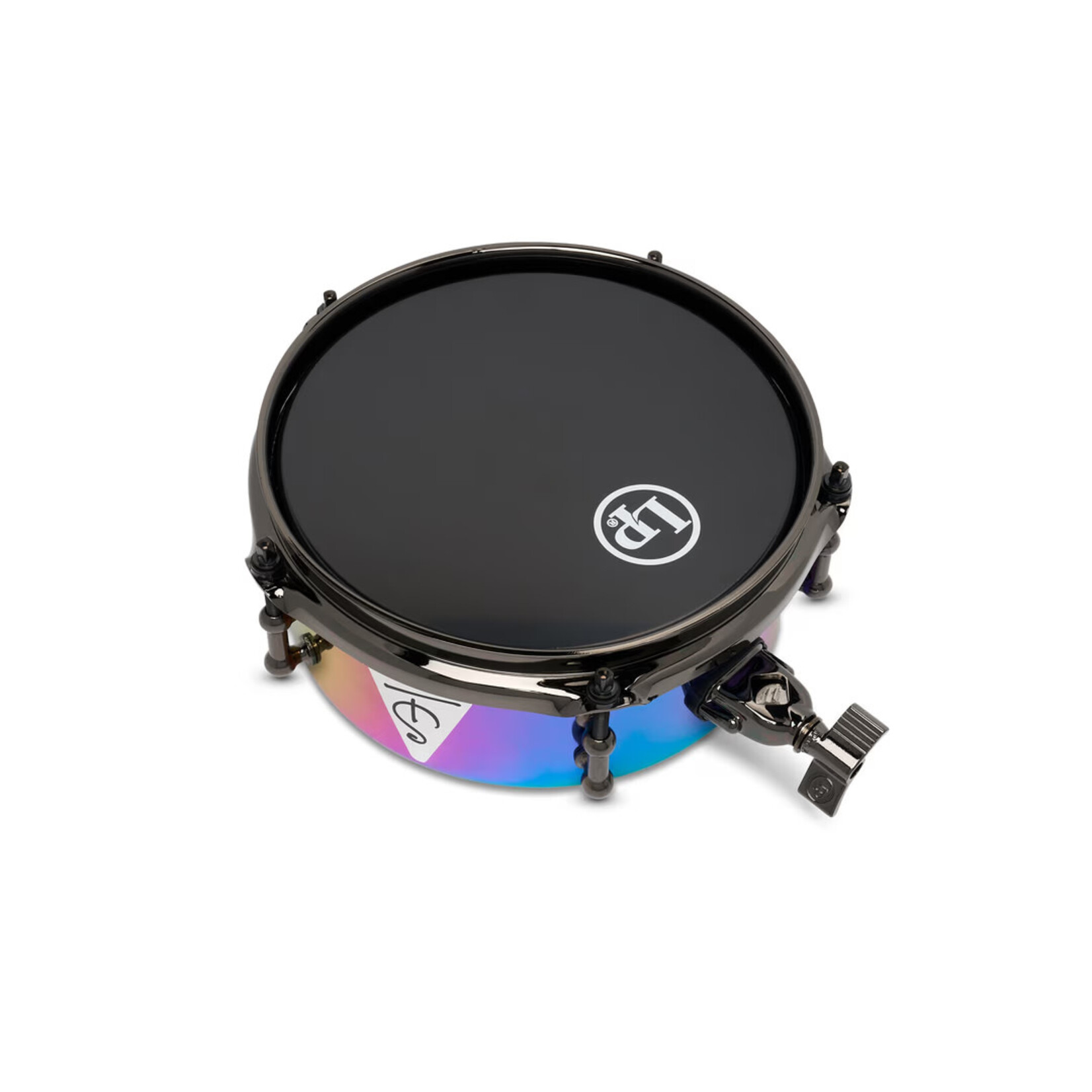 LP LP Tony Succar 8″ Micro Snare (Rainbow Black Nickel) LP848-TS