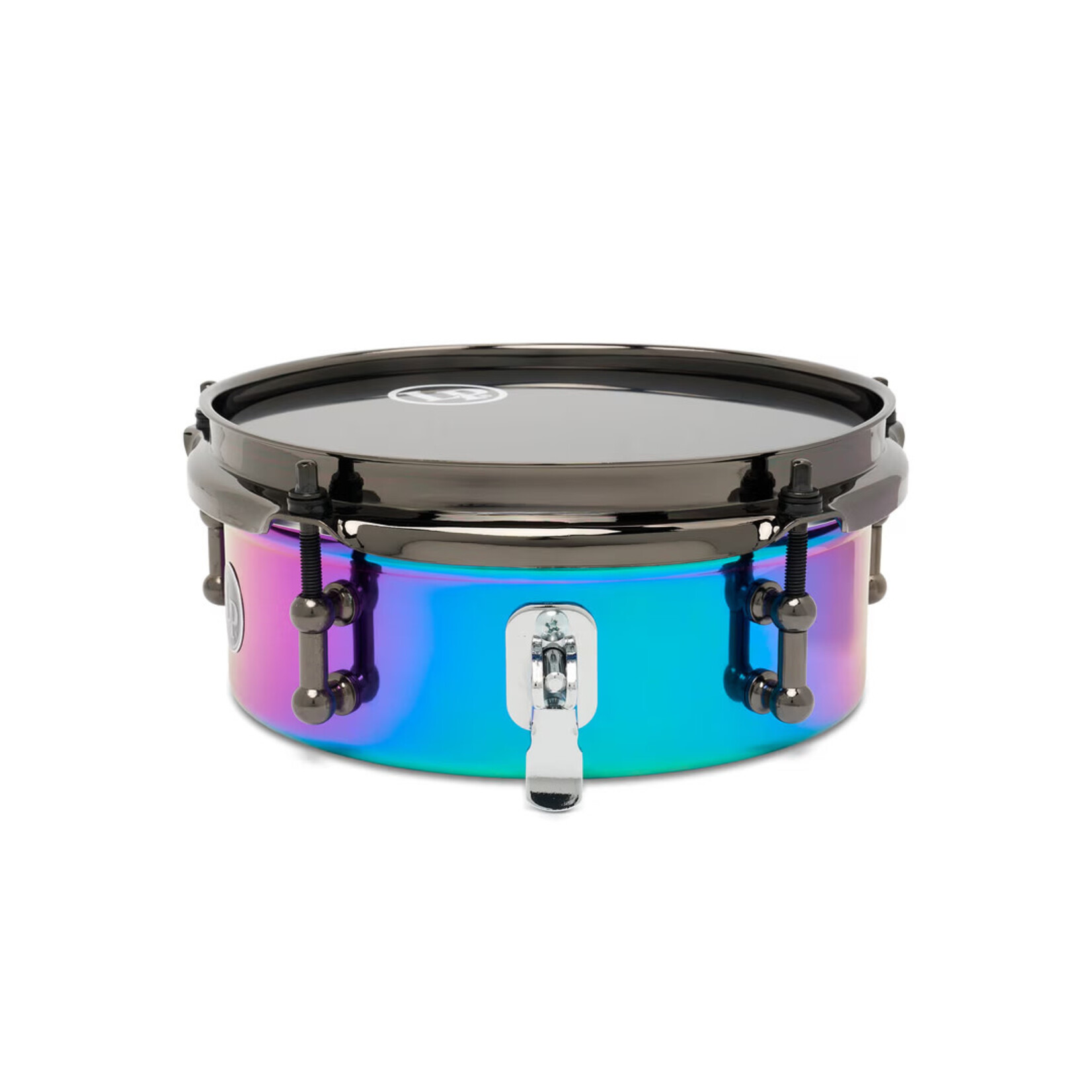 LP LP Tony Succar 8″ Micro Snare (Rainbow Black Nickel) LP848-TS