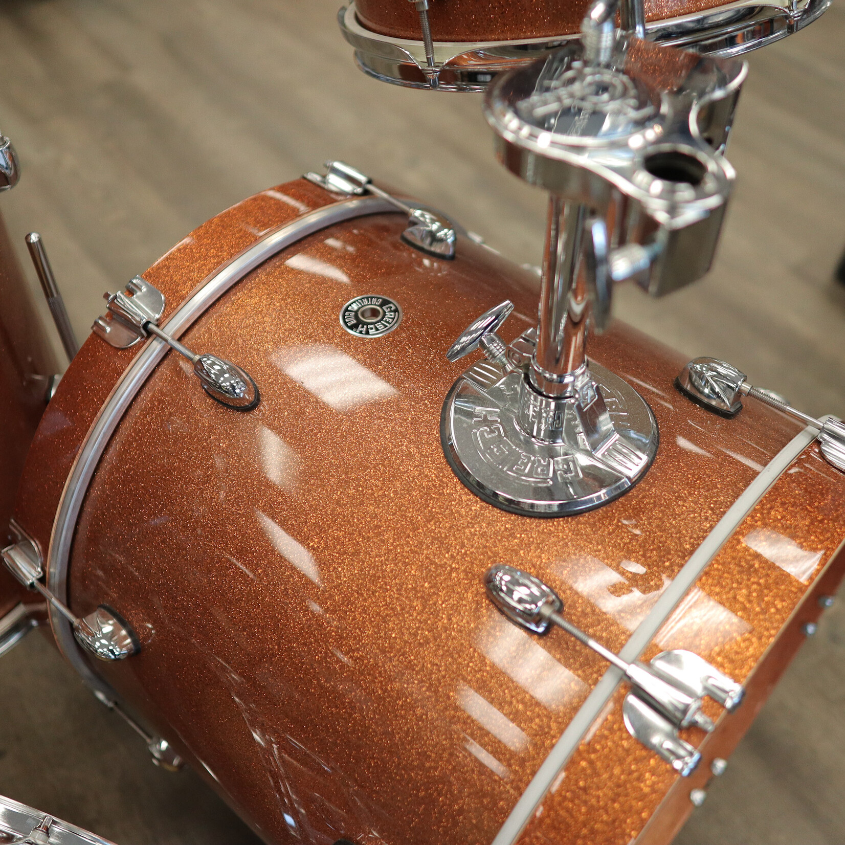 Gretsch Pre-Owned Gretsch Catalina Club 4-Pc Shell Pack 12/14/18/14Sn (Bronze Sparkle)