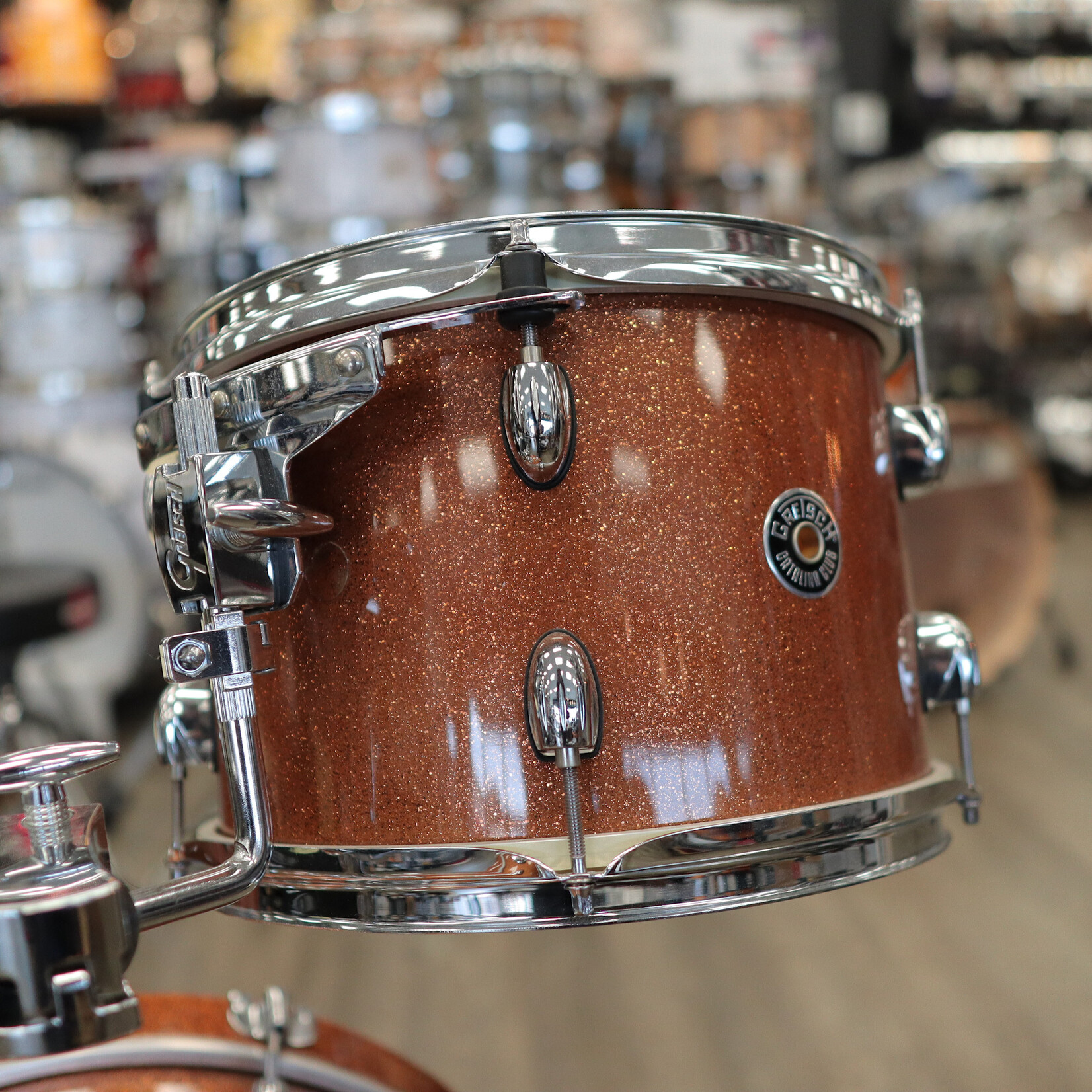 Gretsch Pre-Owned Gretsch Catalina Club 4-Pc Shell Pack 12/14/18/14Sn (Bronze Sparkle)