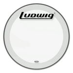 Ludwig Ludwig 24" Remo Powerstroke 3 Clear Drumhead With Block Logo LW1324P3CLRB