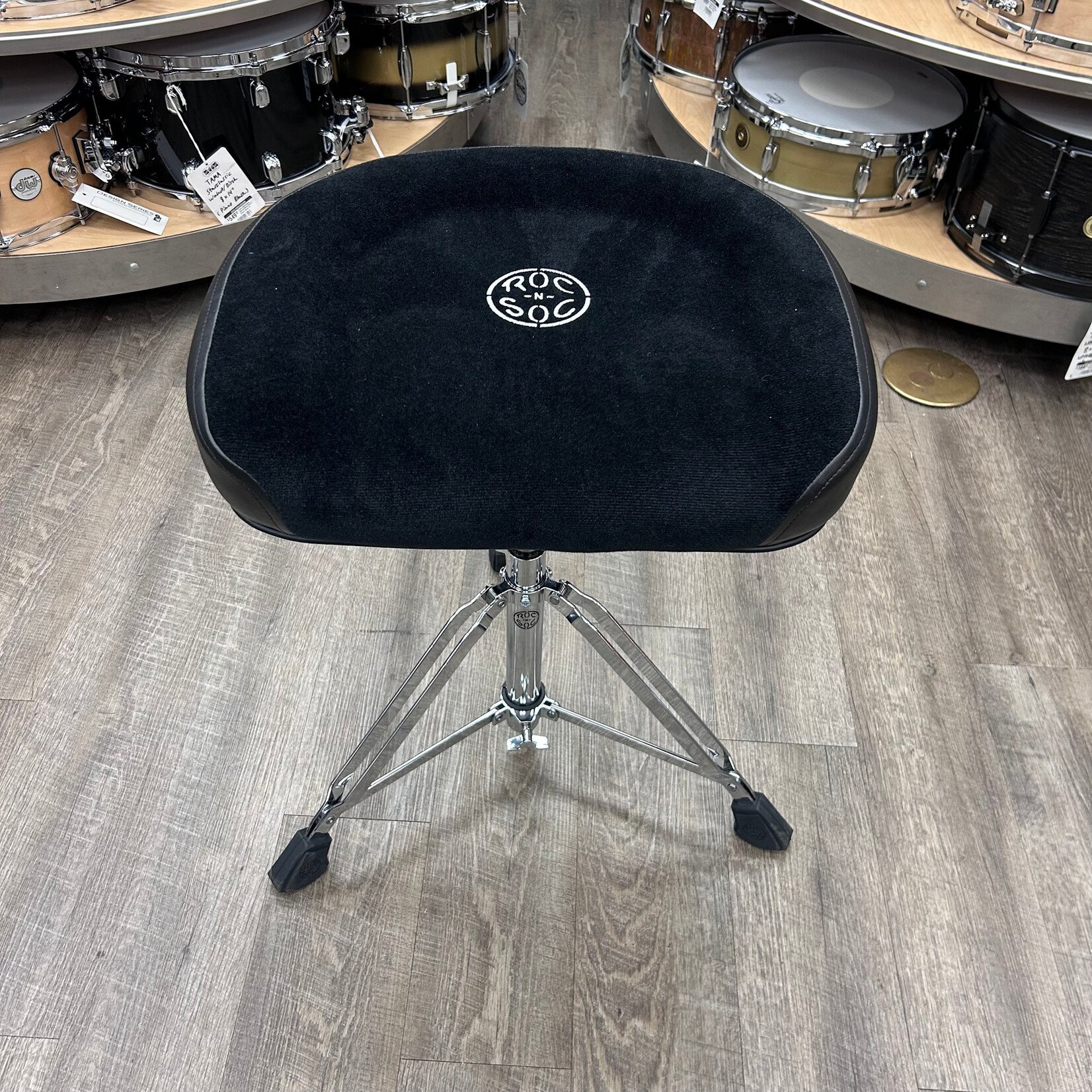 Roc-N-Soc Roc-N-Soc Nitro Square Seat Throne Black NRSQK